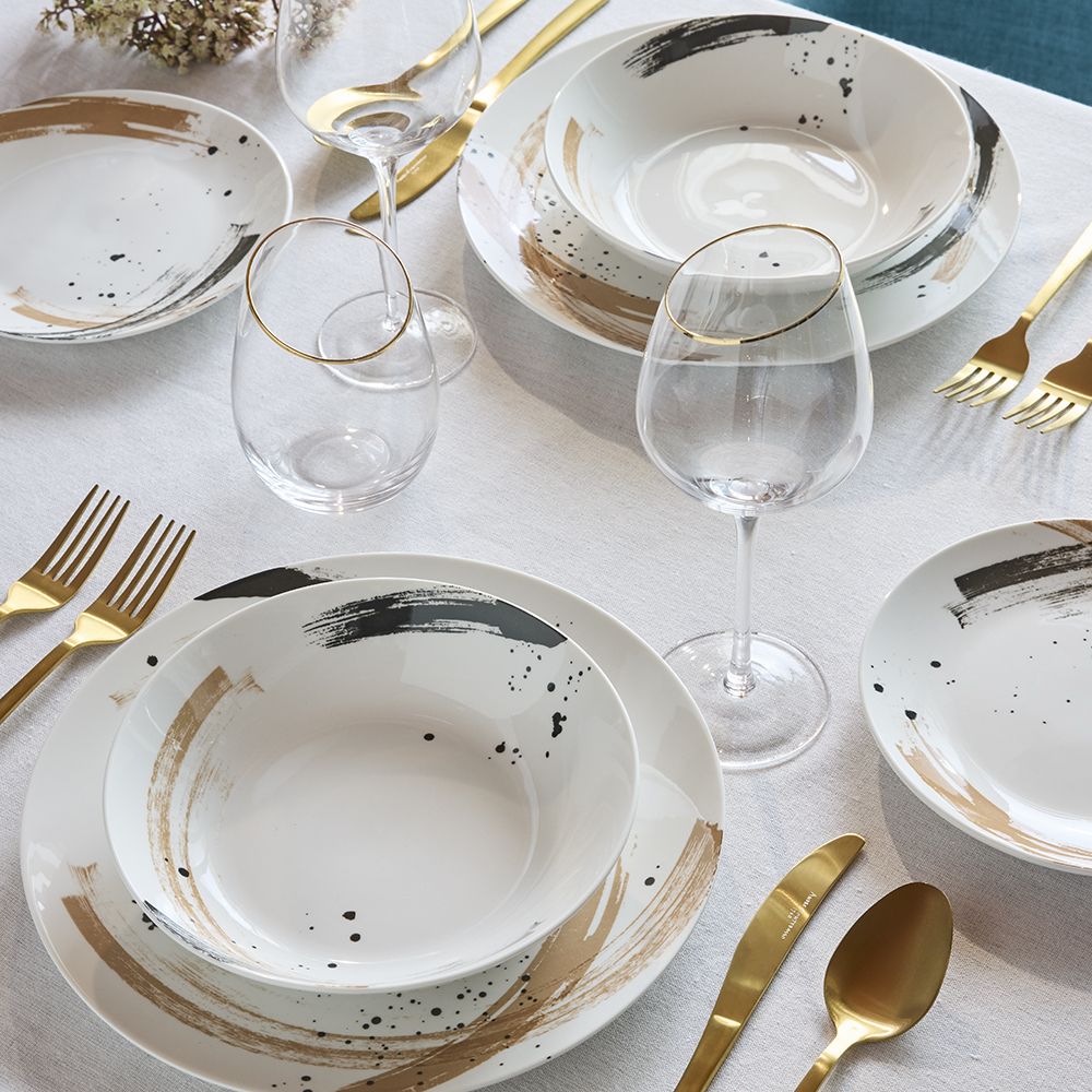 Set Piatti 18 pezzi Moon Radika Tognana