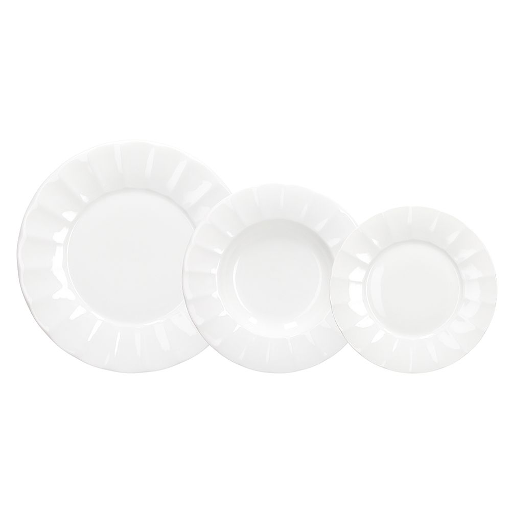 Set Piatti 18 pezzi Qeen Tognana