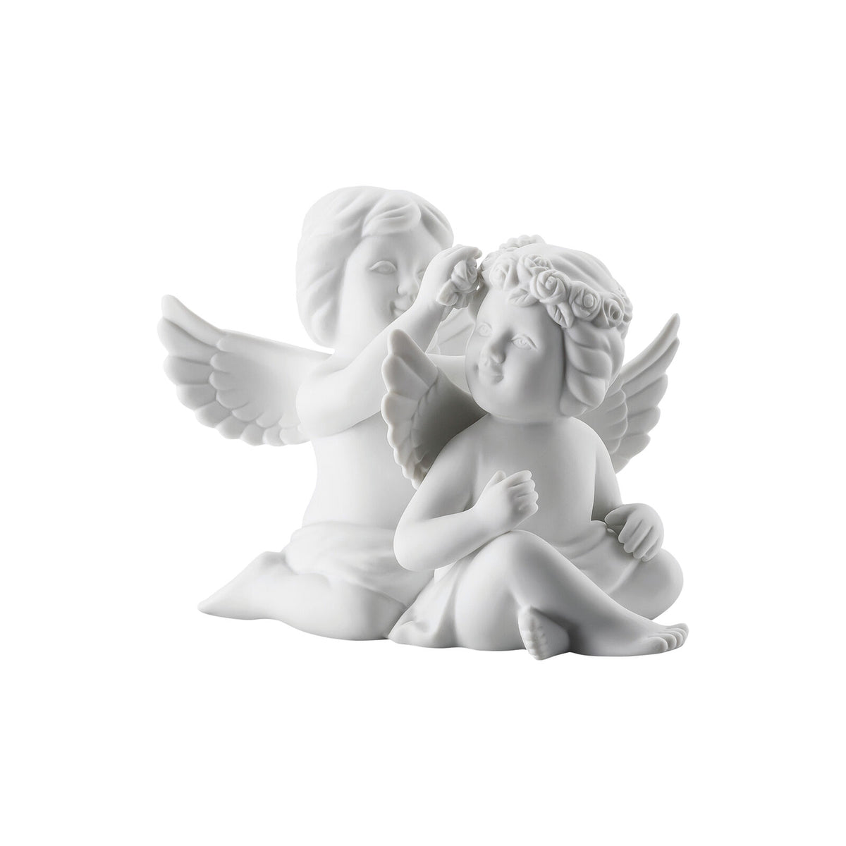 Coppia angeelo con fiori Rosenthal