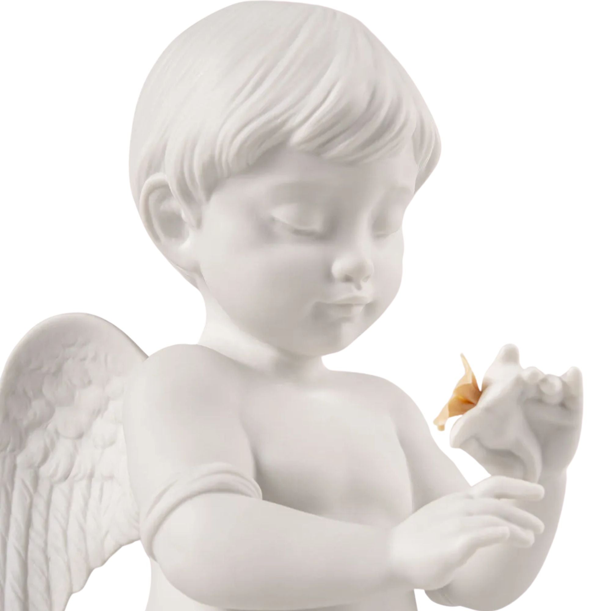 Scultura Angelo con fiore Lladro'