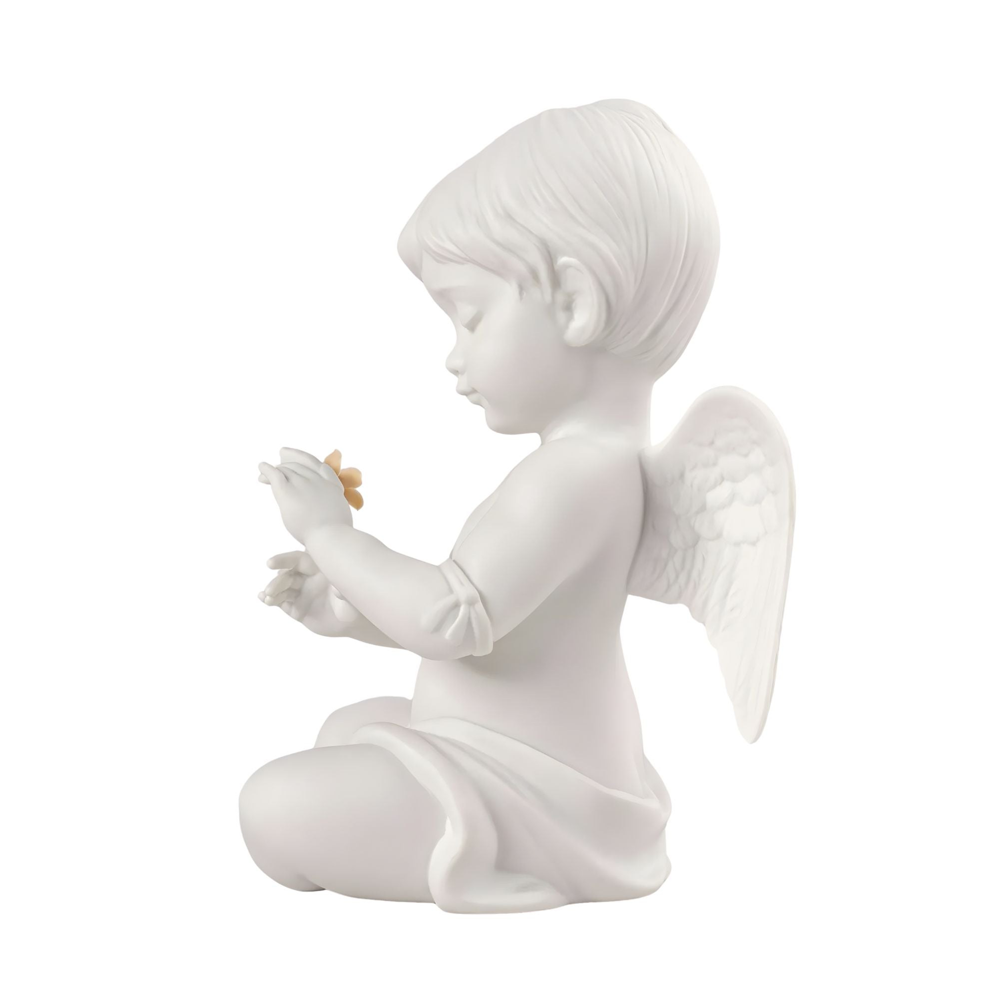 Scultura Angelo con fiore Lladro'