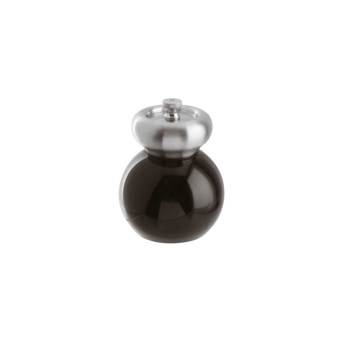Macinapepe Cm 10 Acrilico Nero Lucido Inox Sambonet