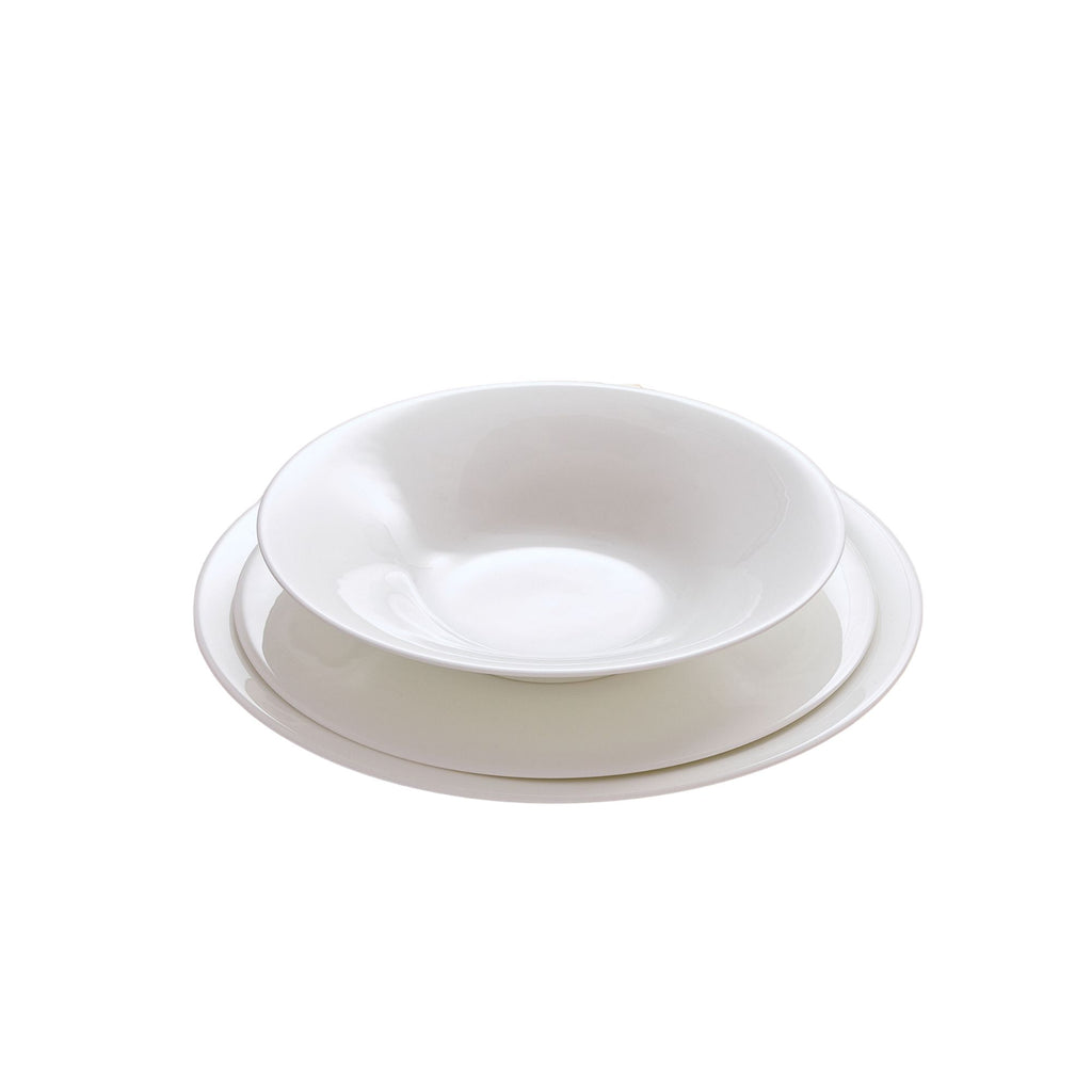 Set 18 Pezzi Neve Bone China Sambonet