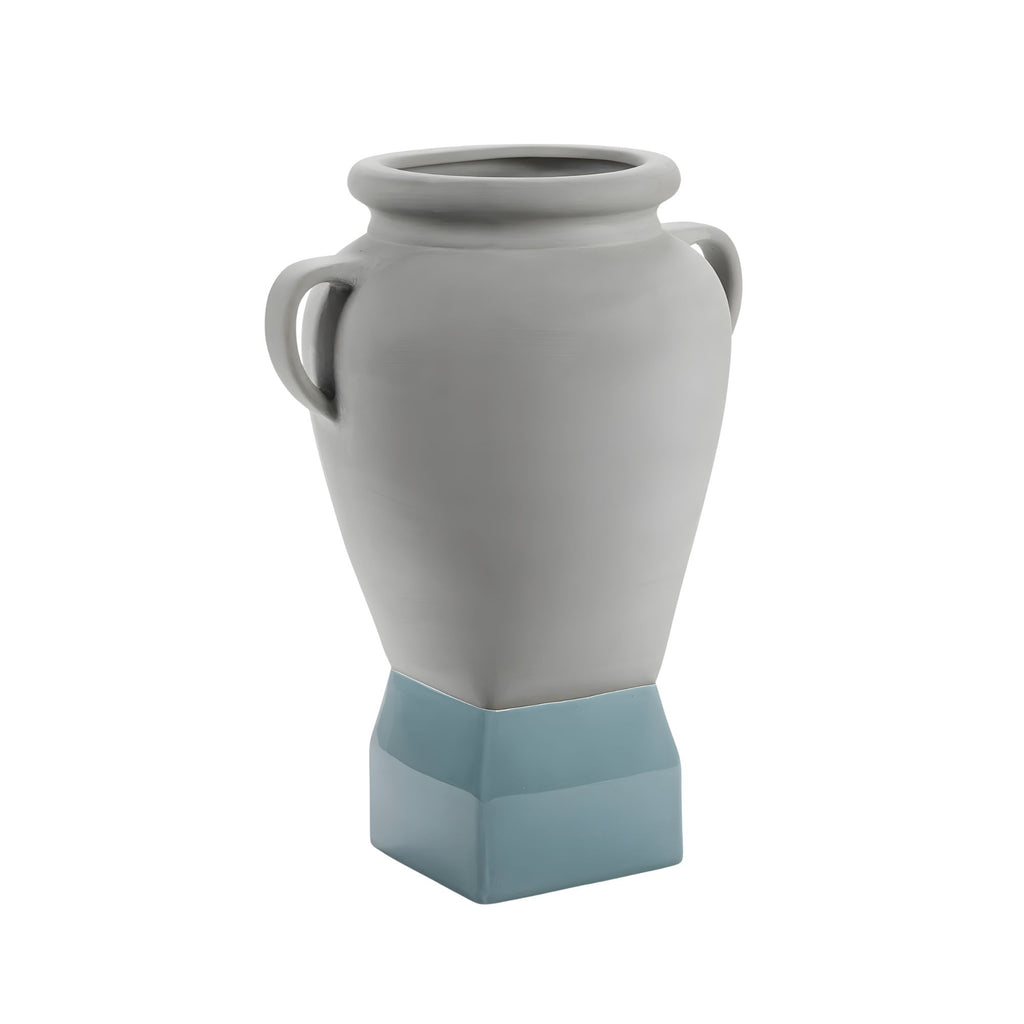 Vaso da fiori 09 grigio - turchese Rosamar Serax
