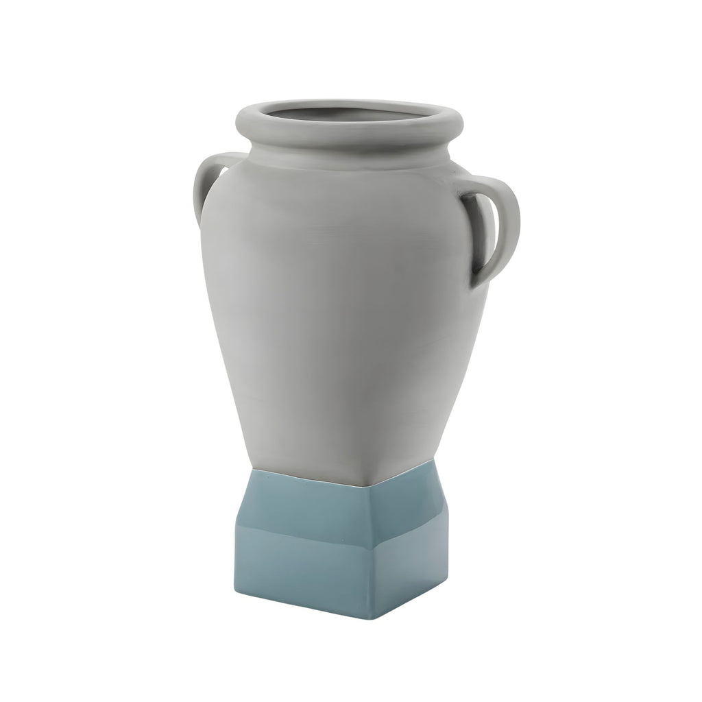 Vaso da fiori 09 grigio - turchese Rosamar Serax