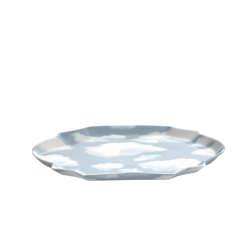 Piatto da portata ovale azzurro Rêves de Rêves Les Objets Mouleversants Serax
