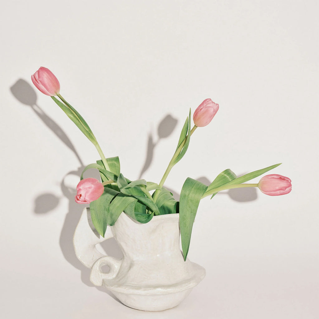Vaso 01 Rosie bianca Serax