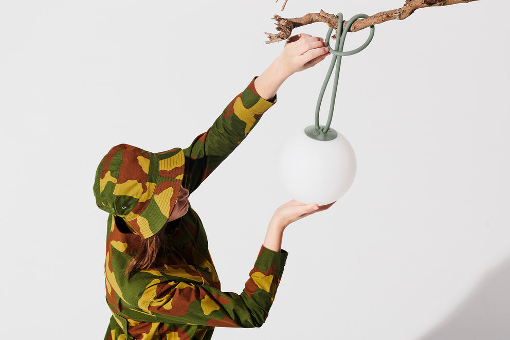Lampada ricaricabile Bolleke Verde Fatboy