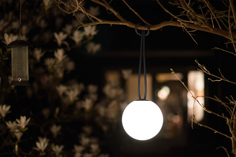 Lampada ricaricabile Bolleke Nero Fatboy