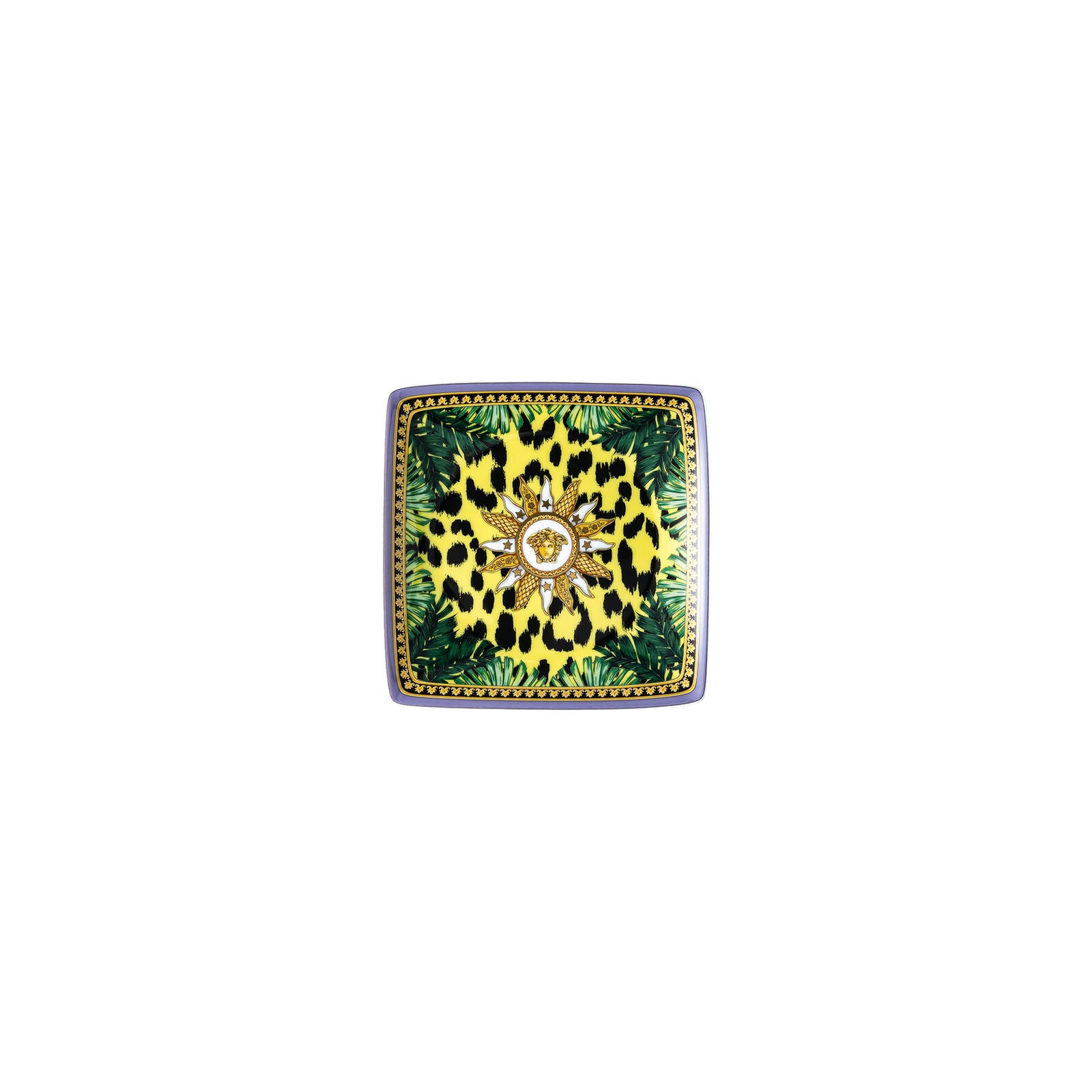 ungle Animalier Coppetta quadra piana 12 cm Versace