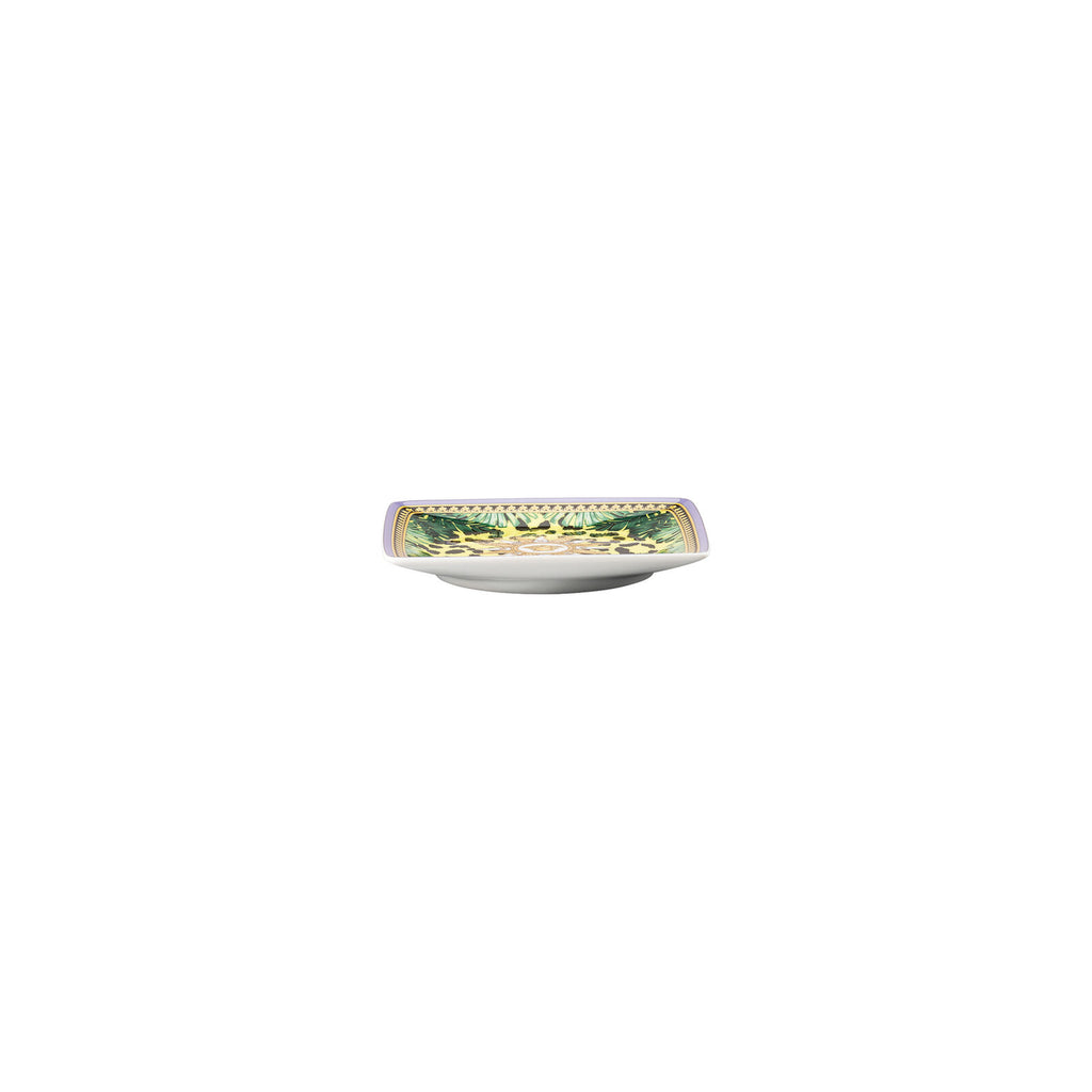 ungle Animalier Coppetta quadra piana 12 cm Versace