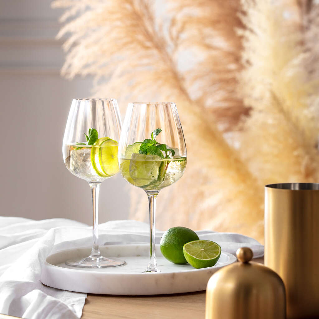 Set 4 Calici Vino Rose Garden Villeroy E Boch