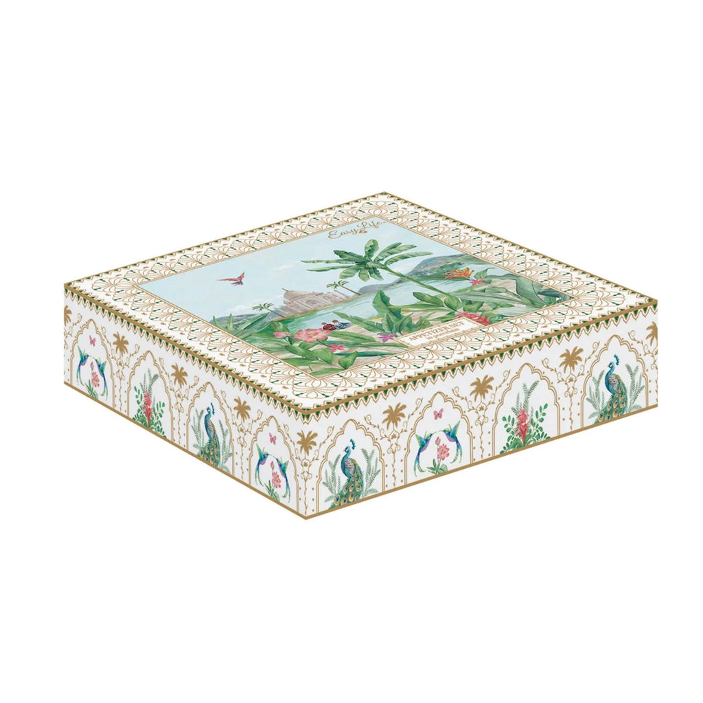 Set Aperitivo In Bamboo  25 Cm Con 5 Ciotole Paradise Sauvage Easy Life