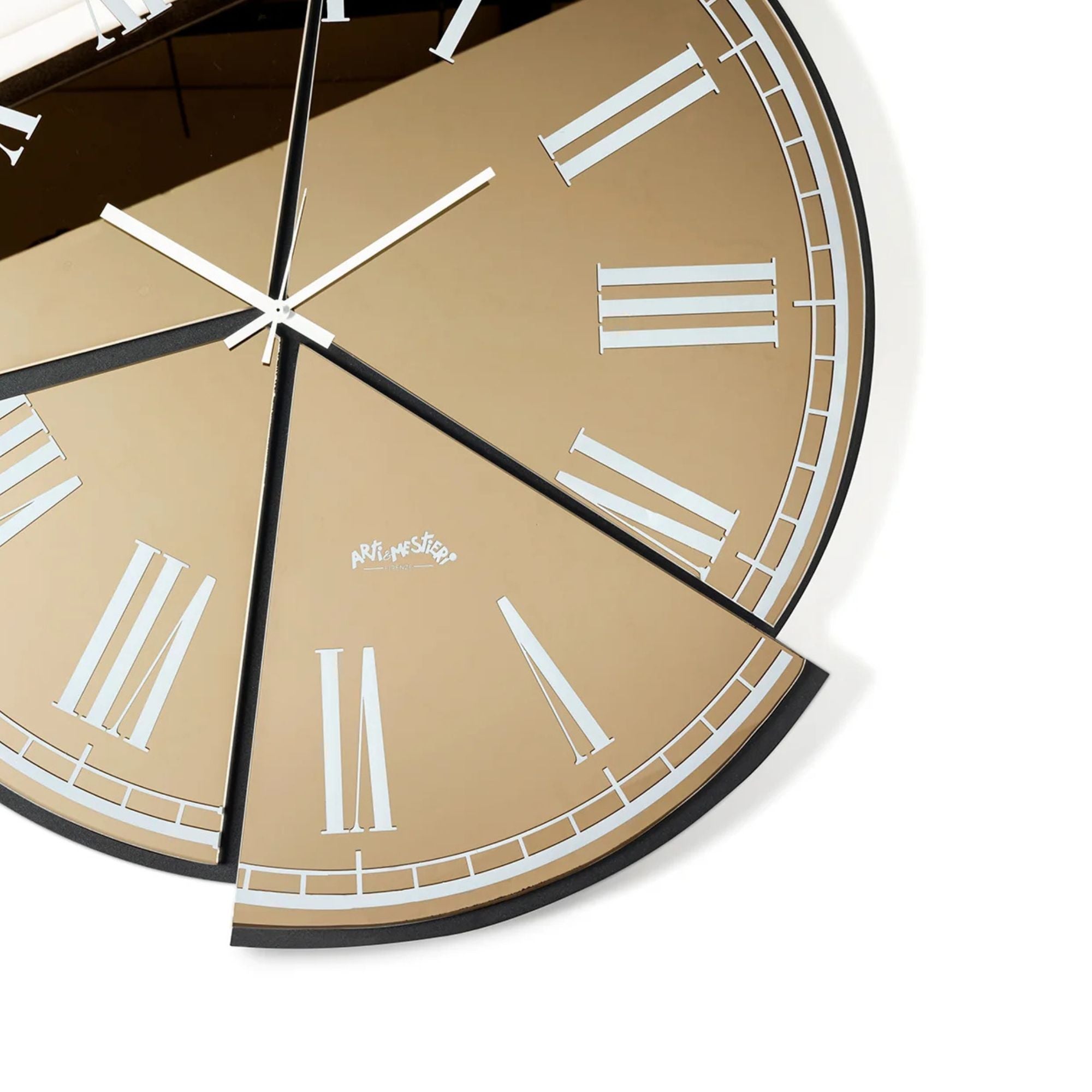 Orologio Kintsugi Nero-Bronzo Crystal Arti E Mestieri