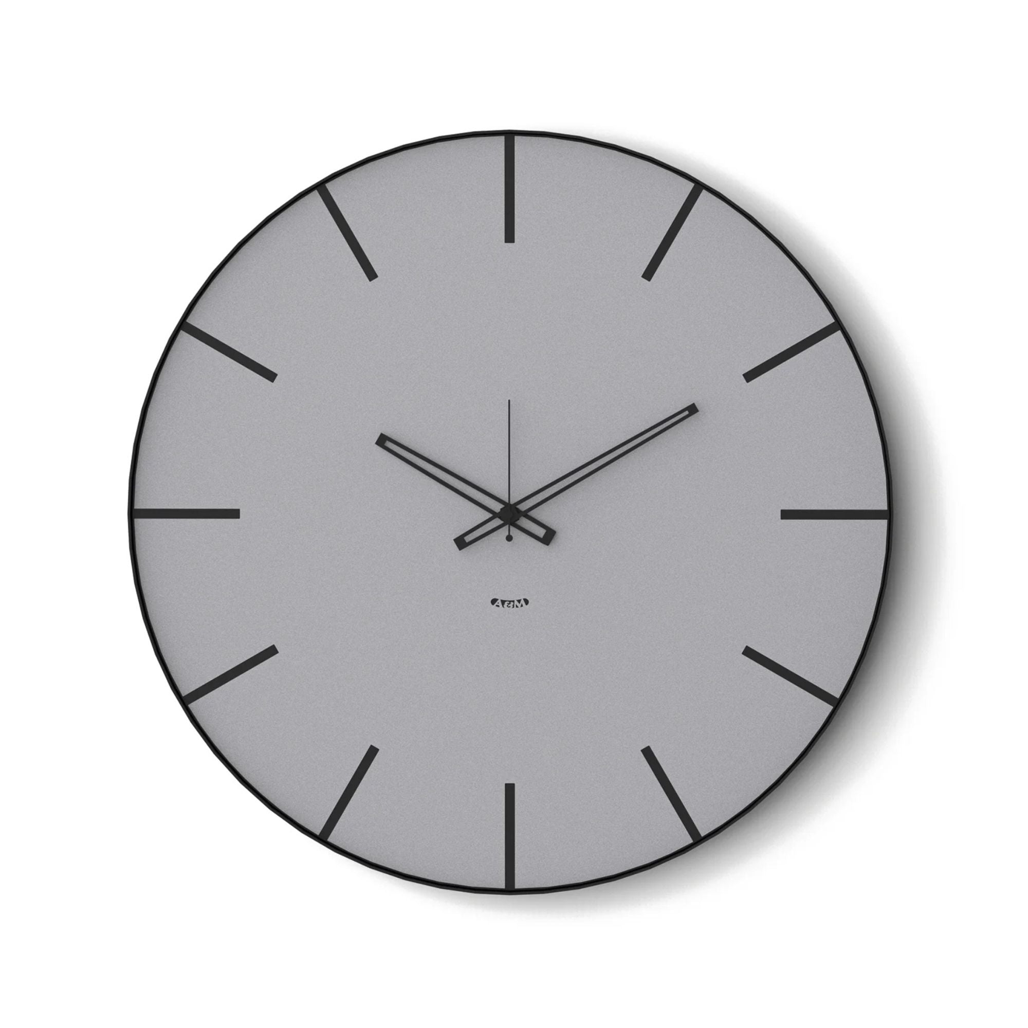 Orologio Symbol 60 Nero-Alluminio 60 cm Arti E Mestieri