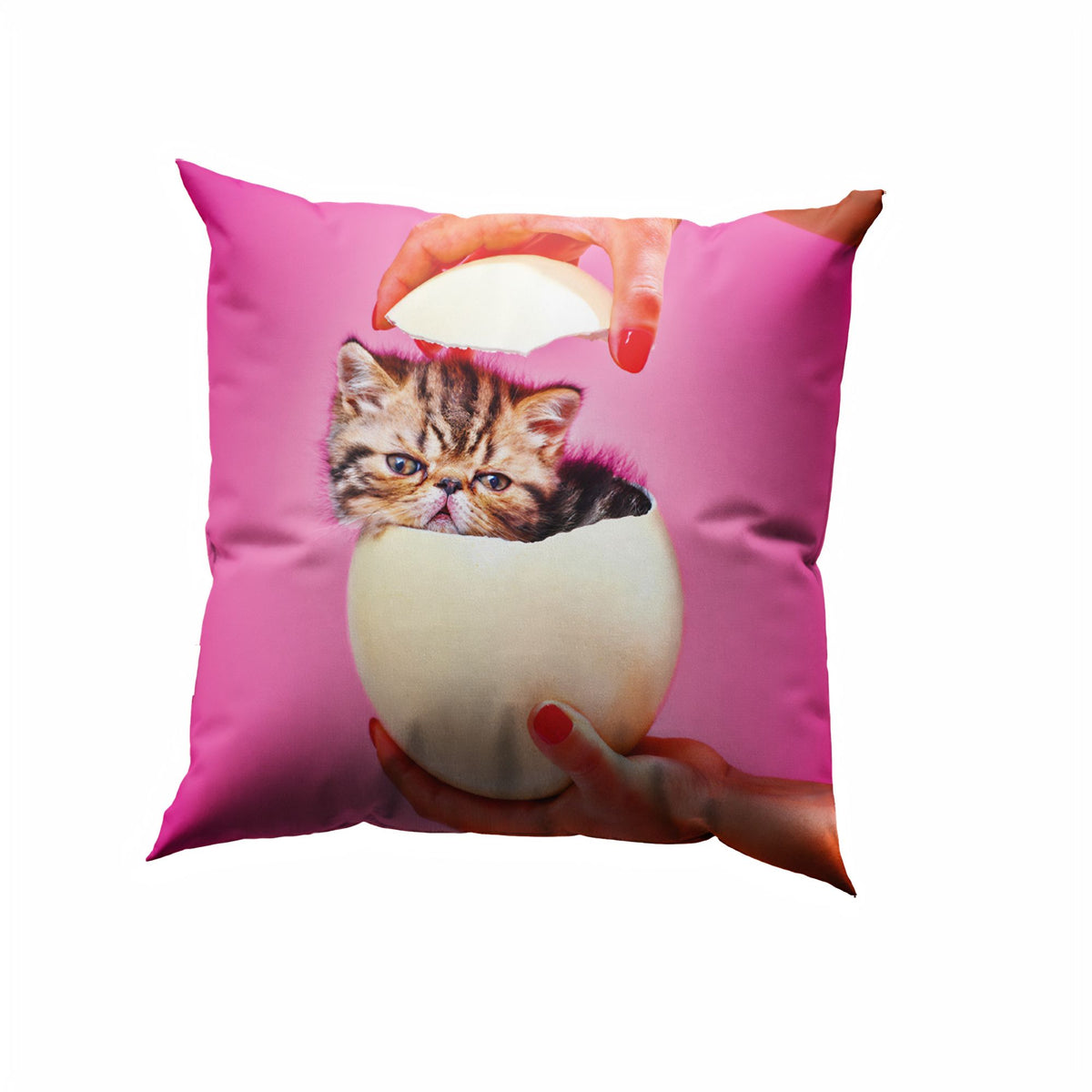 Cuscino Imbottitura Piuma Cat Surprise Seletti