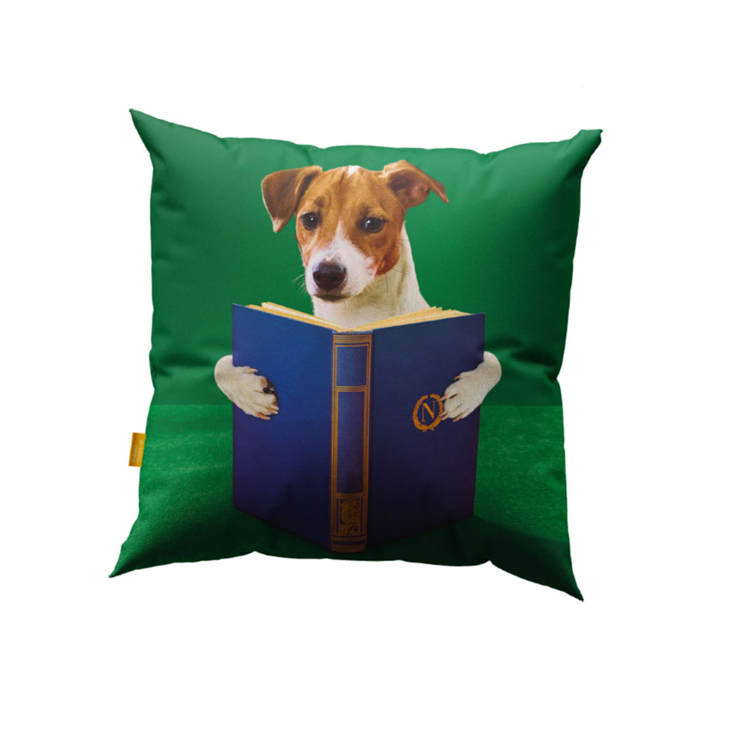 Cuscino In Poliestere-Imbottitura Piuma Toiletpapernerdy Dog Seletti