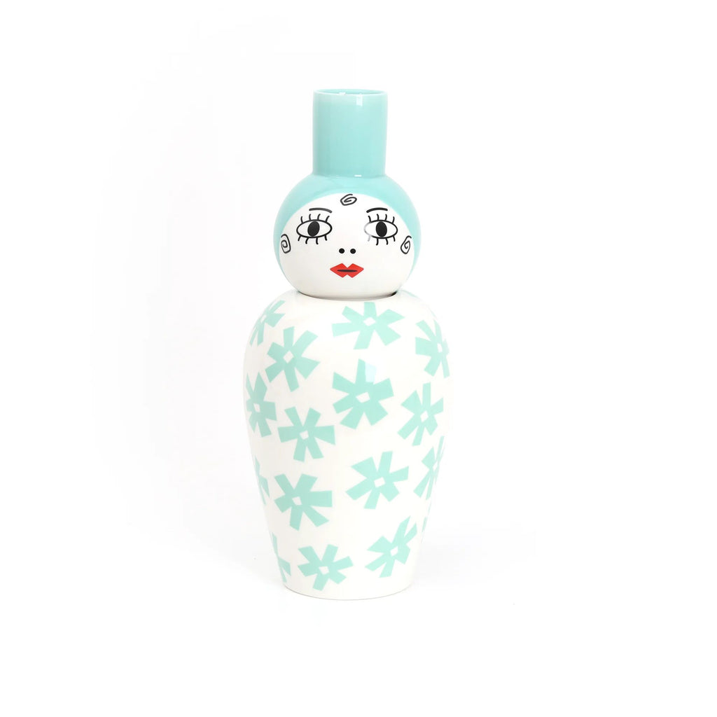Vaso In Dolomite Con Coperchio-Coppa Le Canopie Zita Seletti