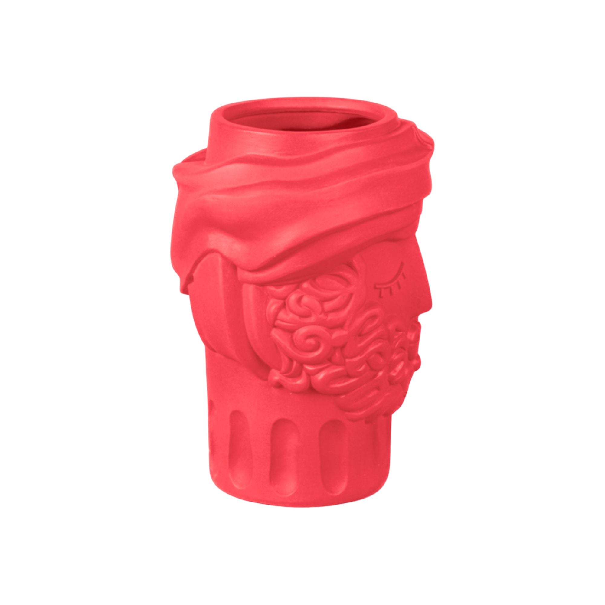 Vaso In Terracotta Man Rosa Bougainvillea Seletti
