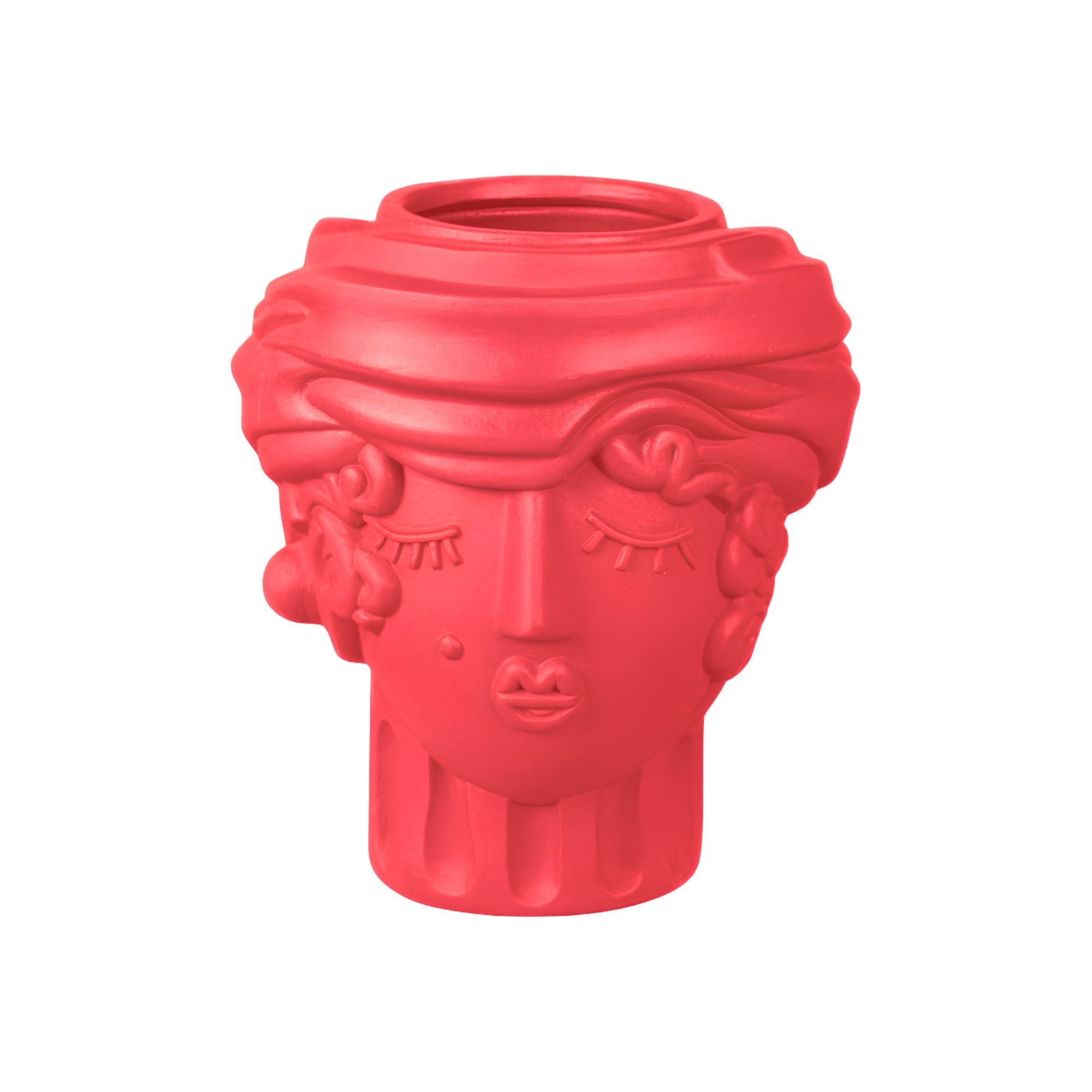 Vaso In Terracotta Women Rosa Bougainvillea Seletti