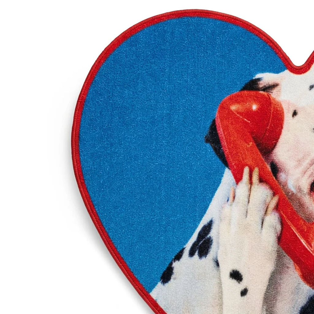 Tappeto Bagno In Poliestere Toiletpaper Dog Call Center Seletti