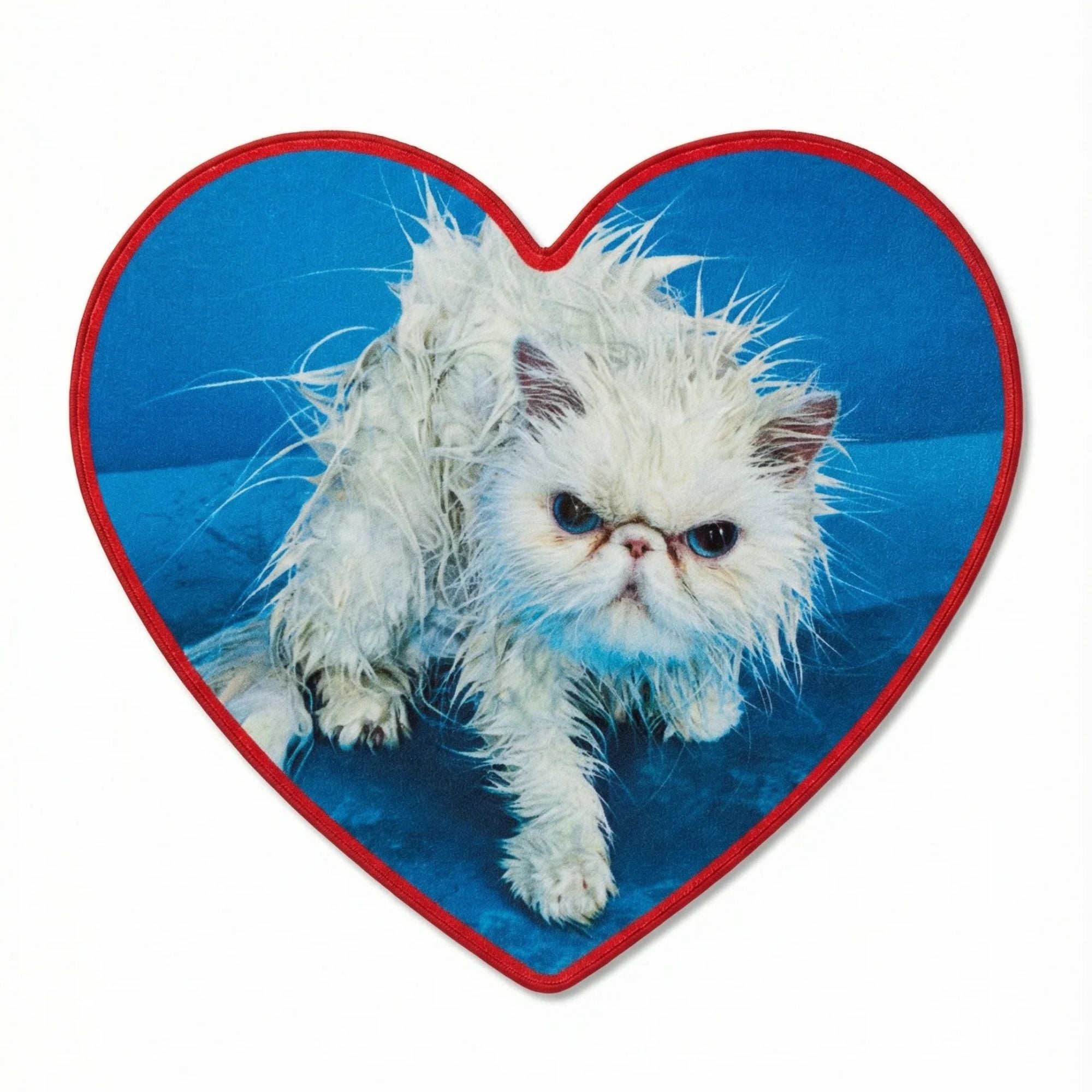 Tappeto Bagno In Poliestere Toiletpaper Angry Cat Seletti