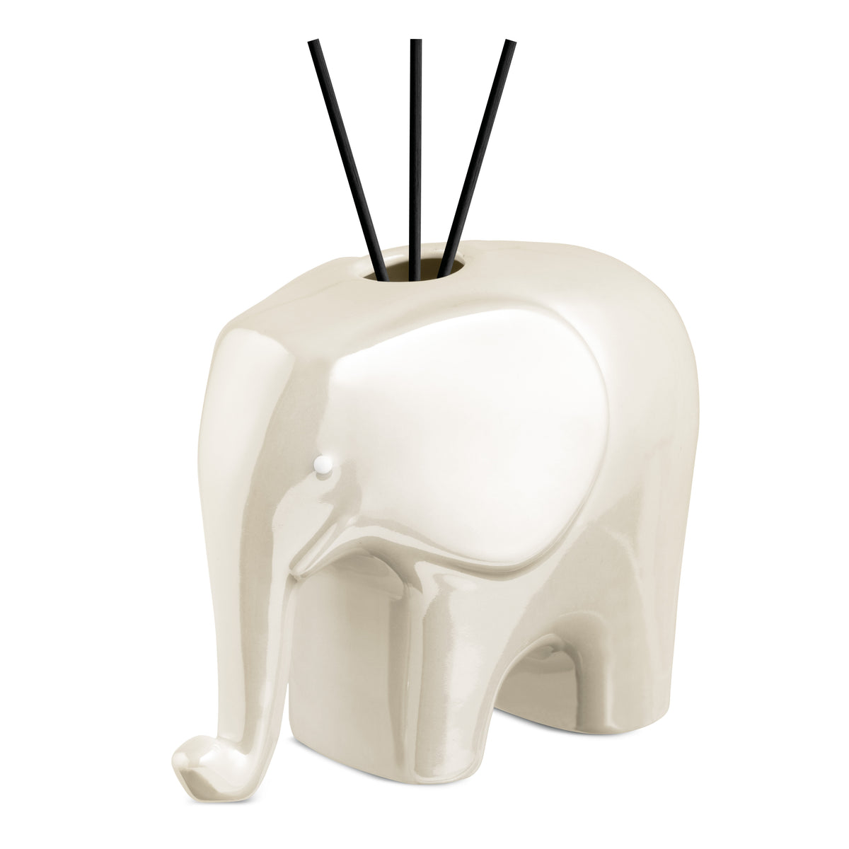 Elefante Profumatore Giardino Dei Profumi 11X10 Bianco Perla Egan