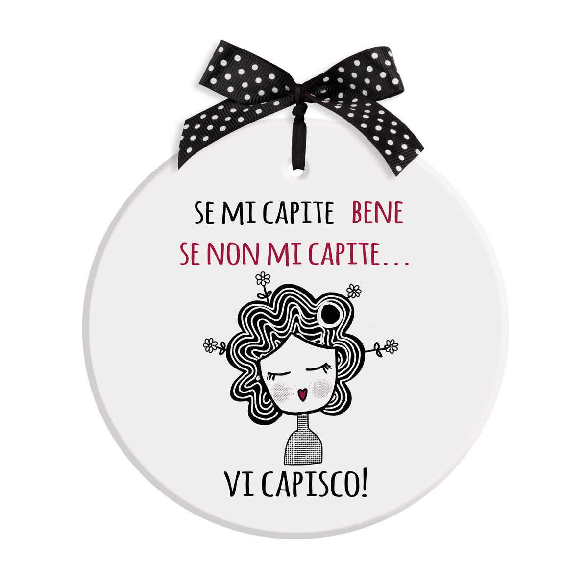 Formella Pensieri&Parole ``Vi Capisco`` D14 Egan