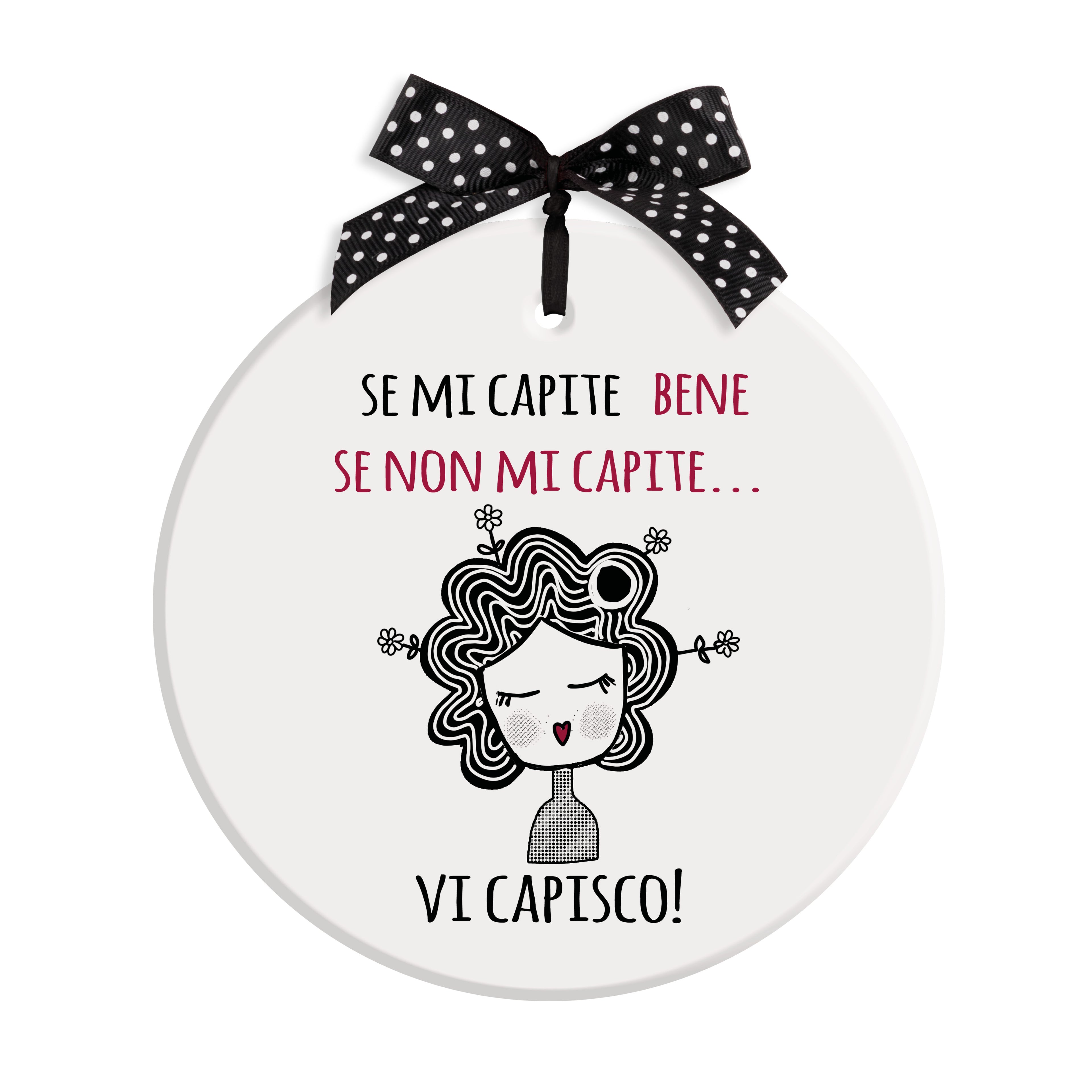 Formella Pensieri&Parole ``Vi Capisco`` D14 Egan