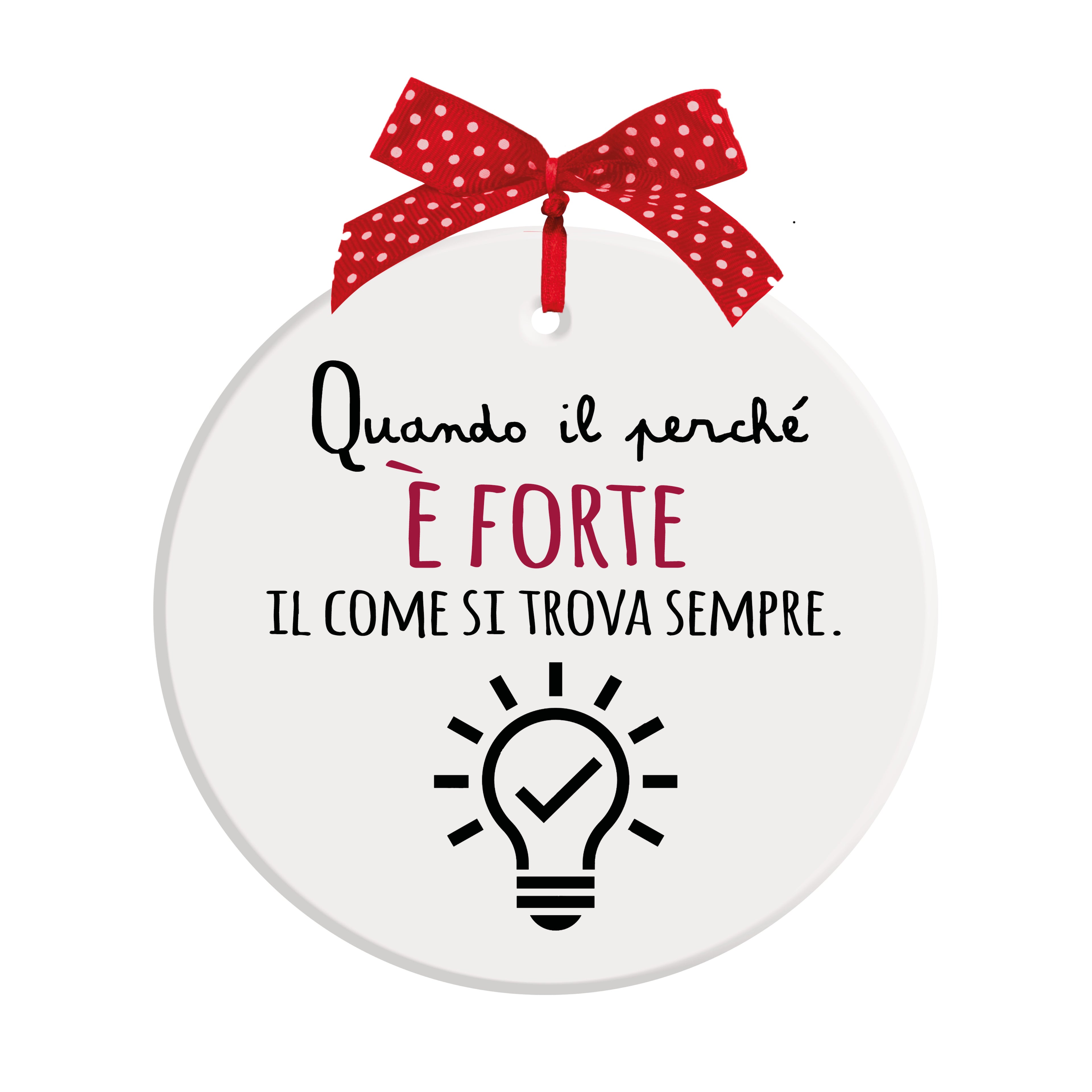 Formella Pensieri&Parole ``E` Forte`` D14 Egan
