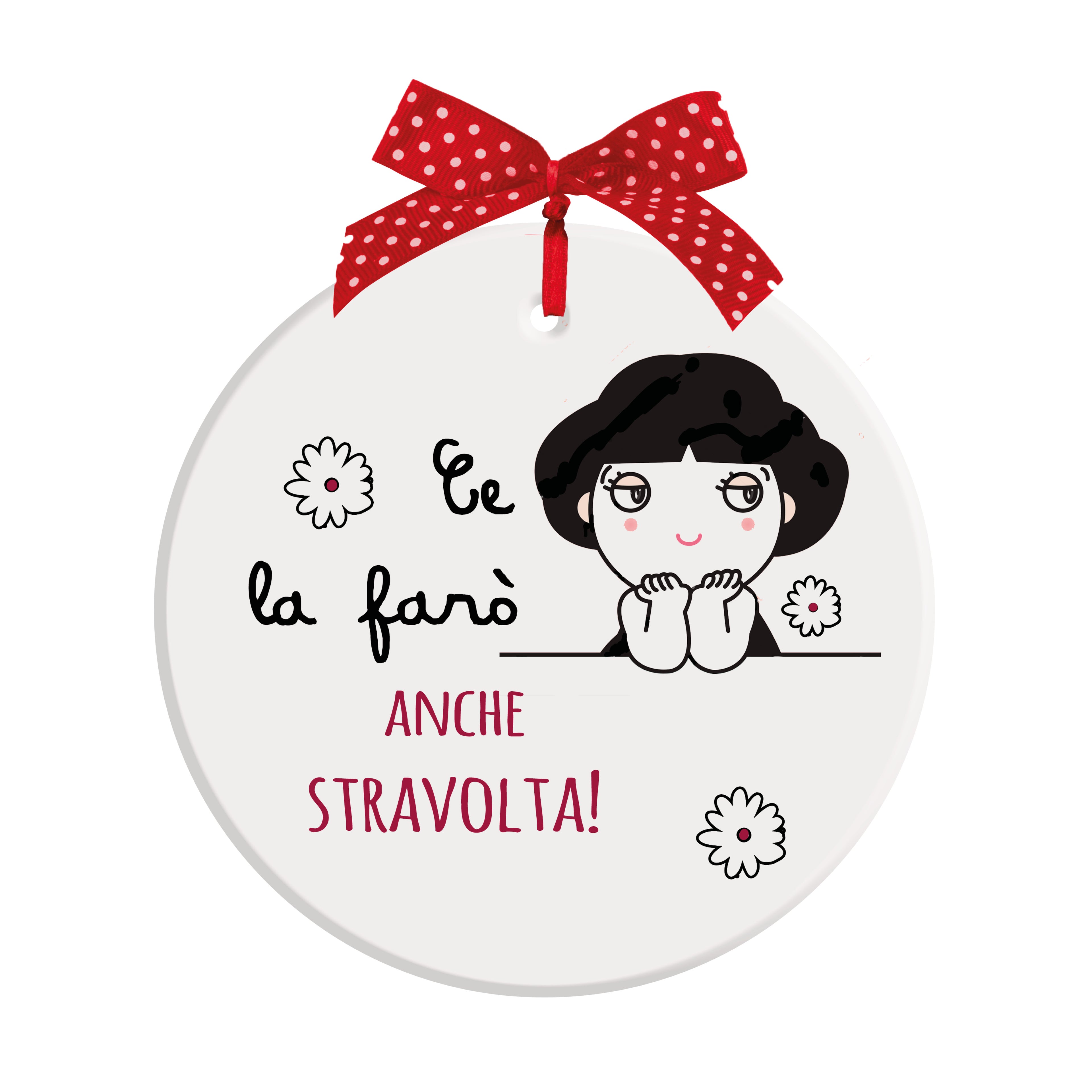 Formella Pensieri&Parole ``Stravolta`` D14 Egan