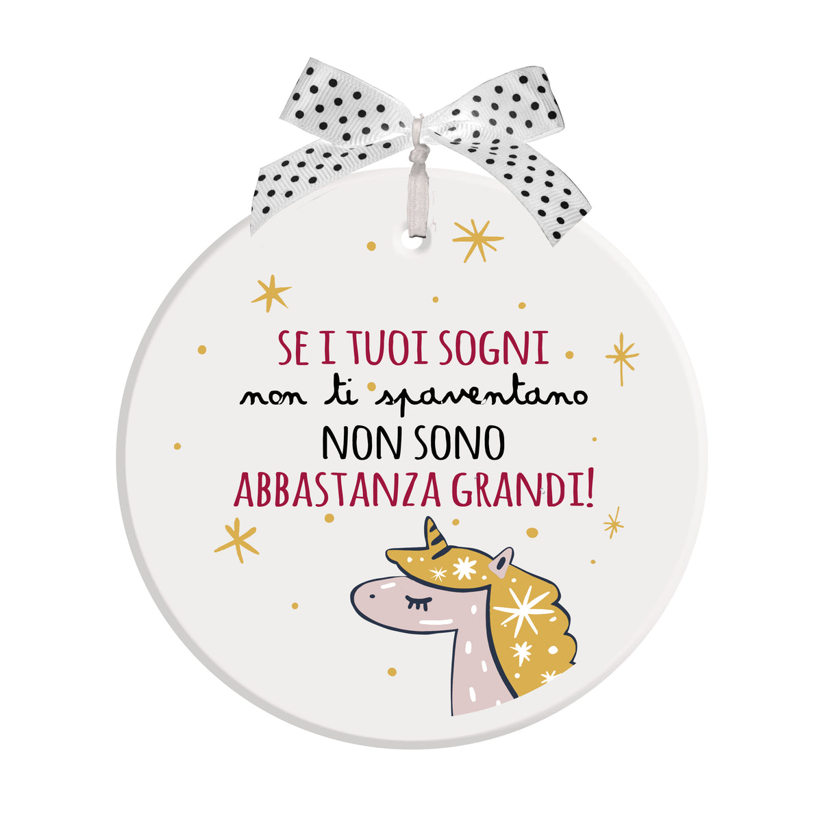 Formella Pensieri&Parole ``Unicorno`` D14 Egan
