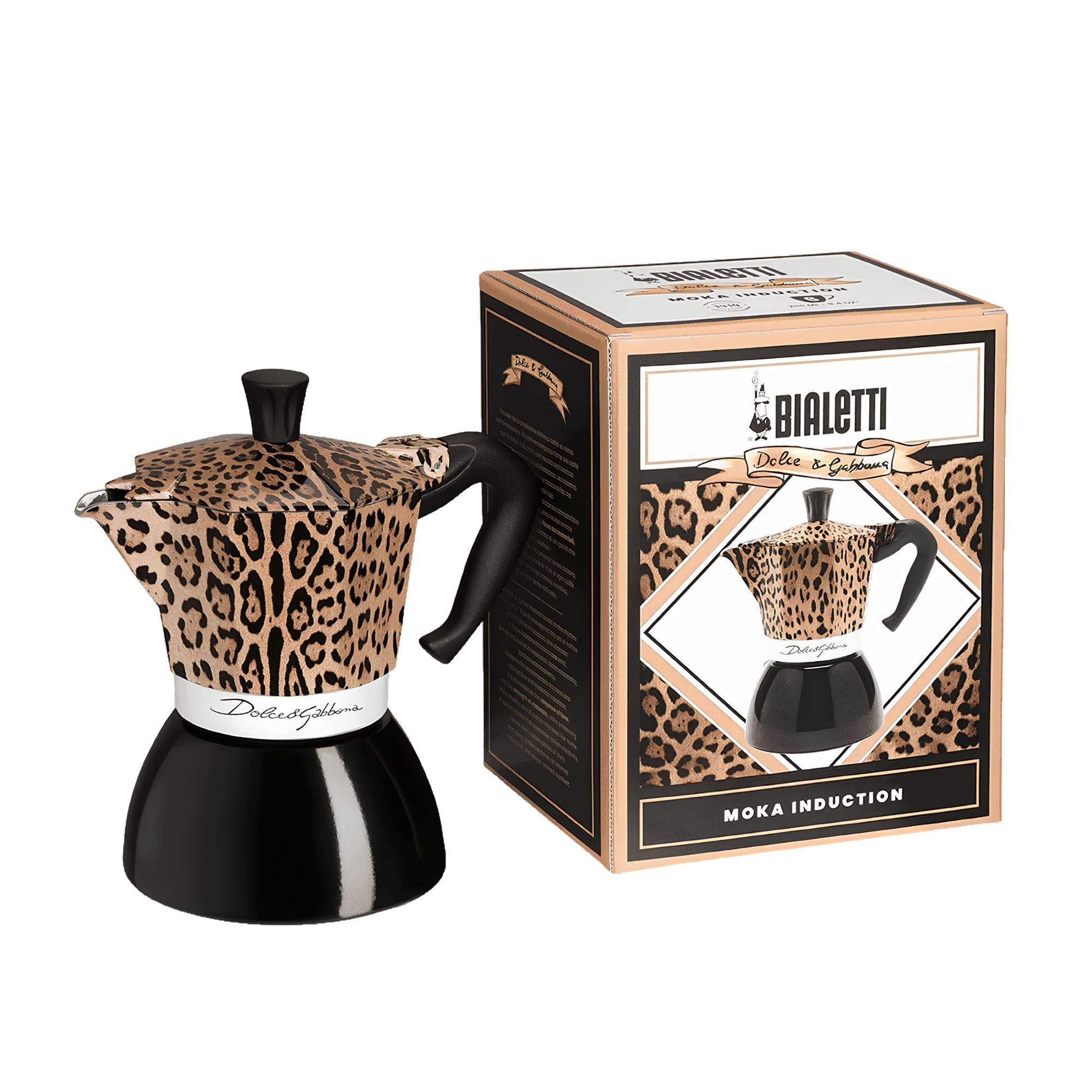 Moka Induction 6 Tazze Bialetti Dolce&Gabbana Leopardo Bialetti Exclusive