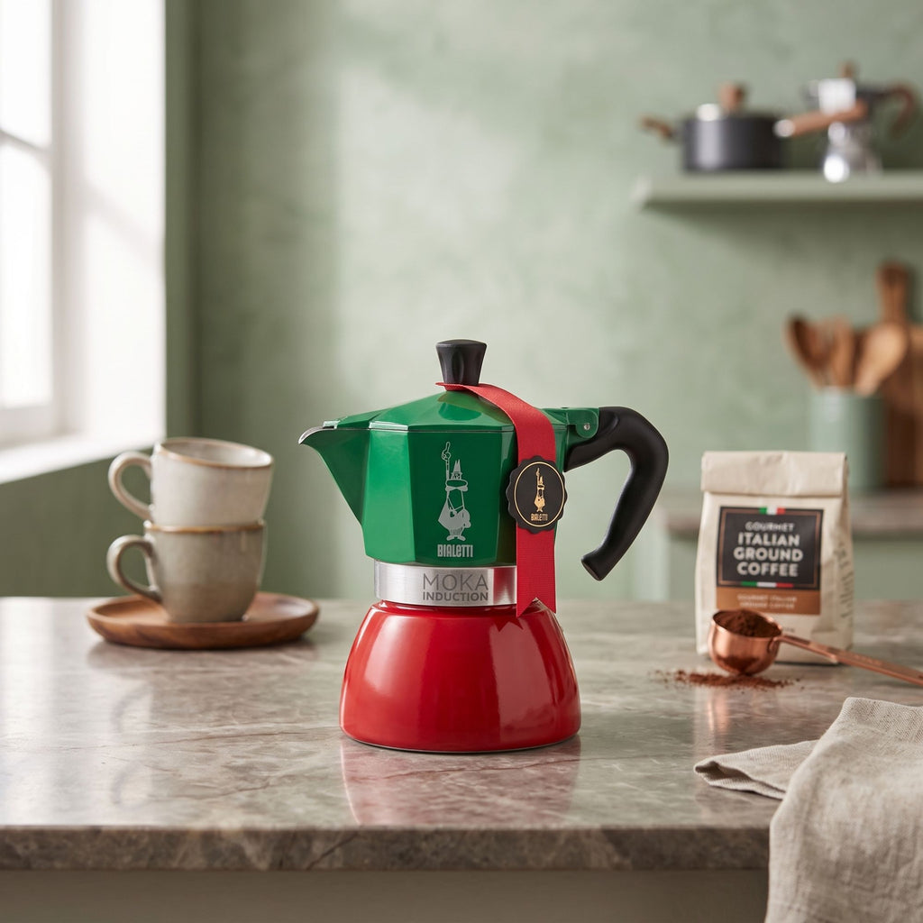 Moka Induction 4 Tazze Italia Bialetti