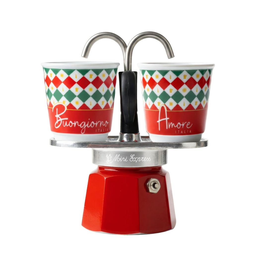 Set Mini Express 2 Tz Damier Bialetti