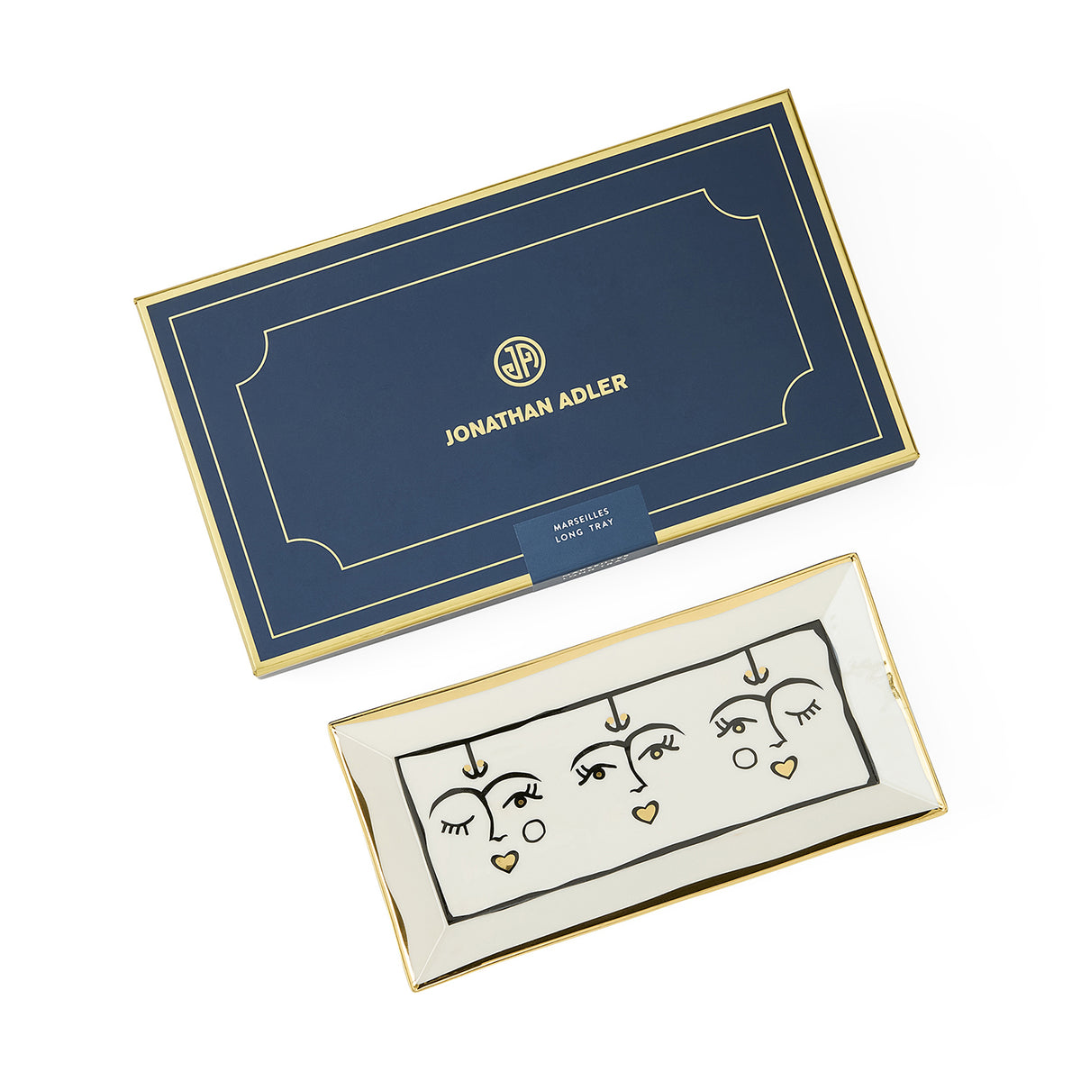 Vassoio lungo Marsiglia Jonathan Adler
