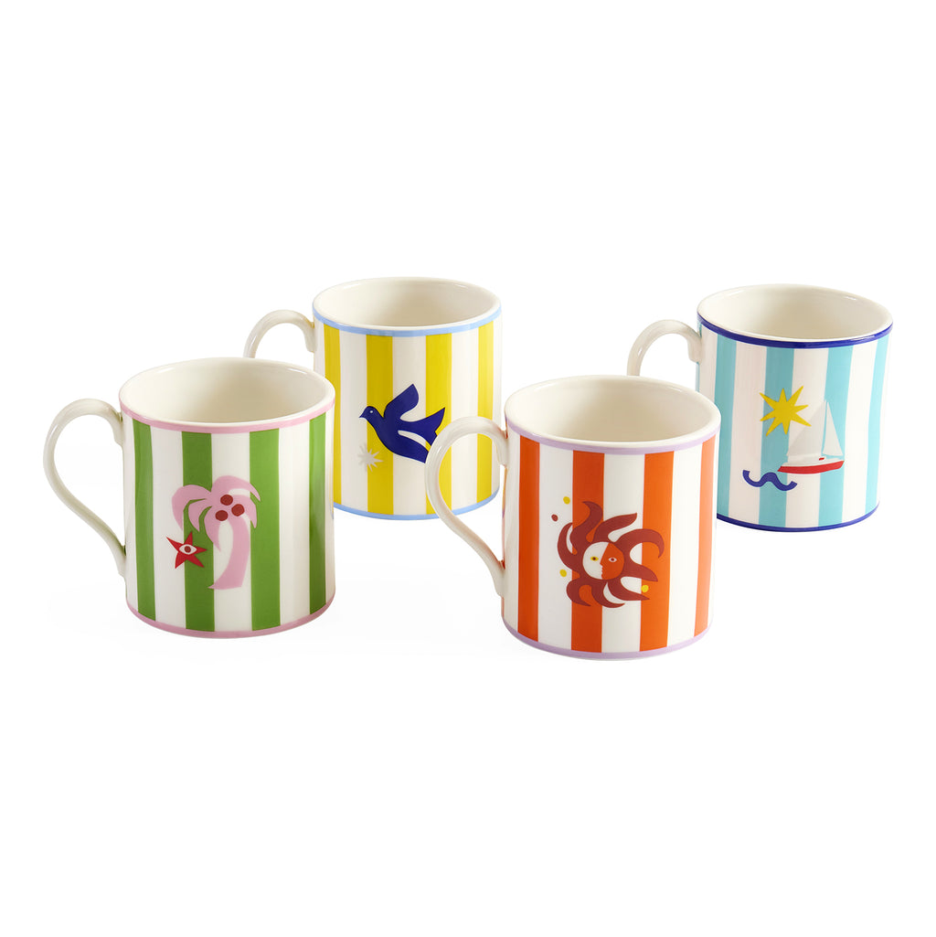 Set di tazze Mug Playa Jonathan Adler