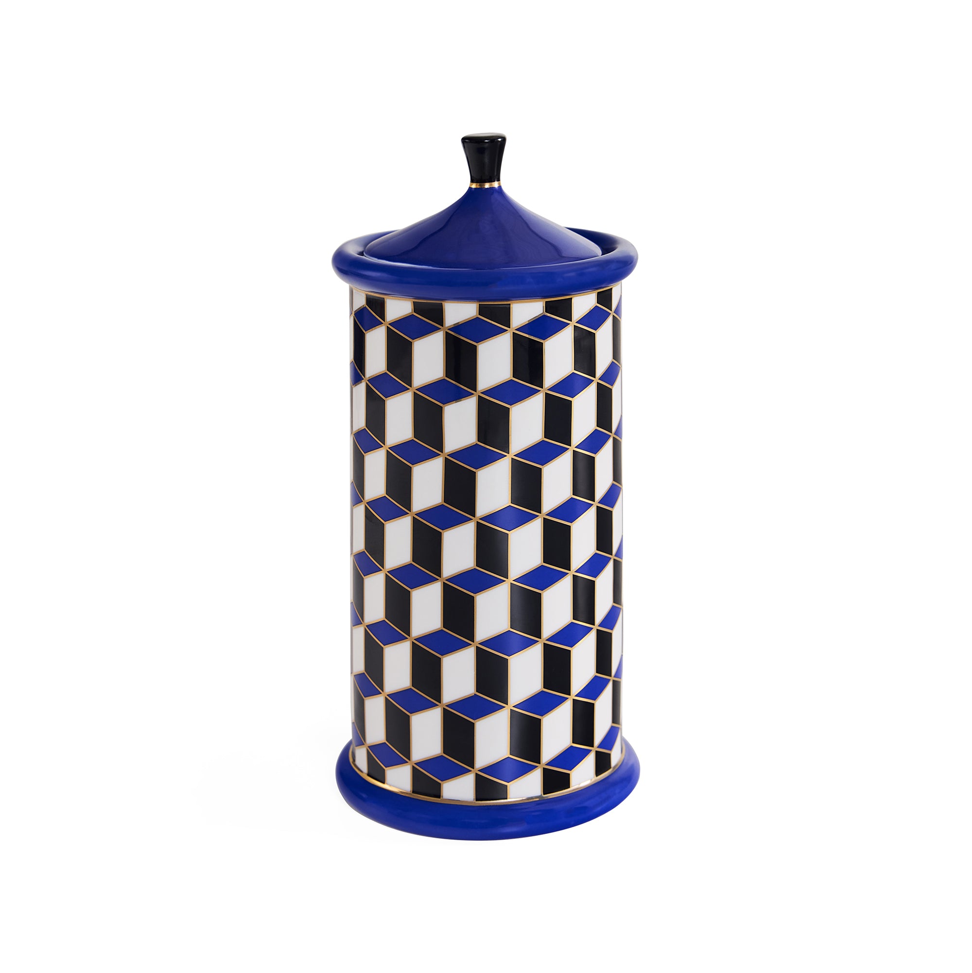 Contenitore blu di Versailles Jonathan Adler
