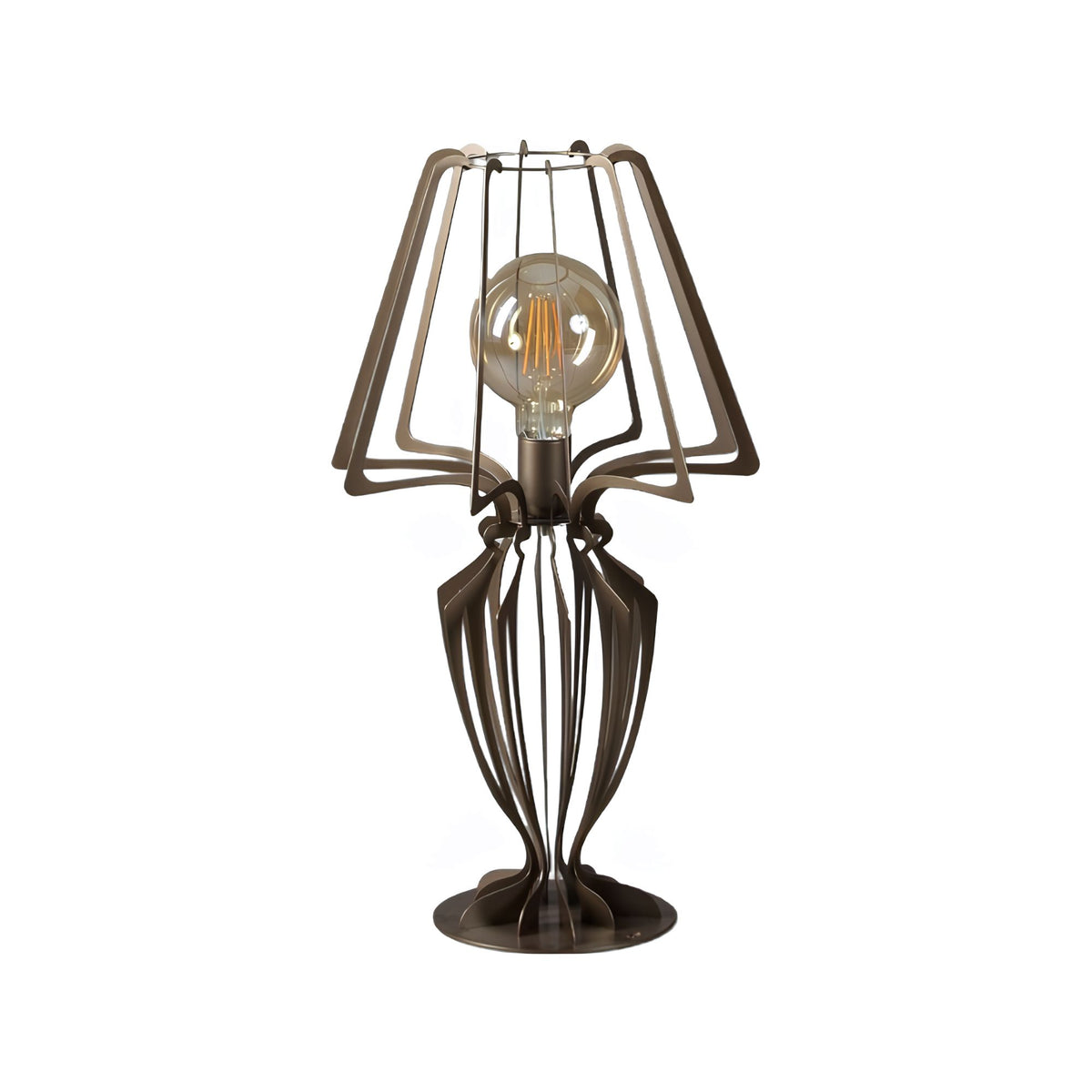 Lampada minerva da tavolo bassa fango Arti E Mestieri