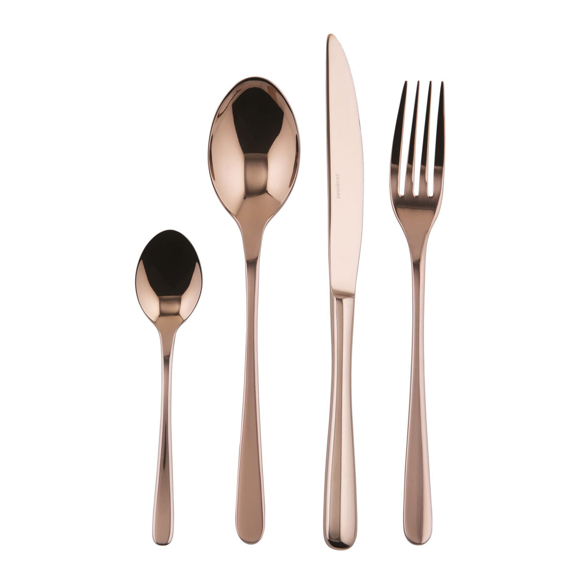 Servizio 24 Pz Monoblocco Taste Pvd Copper Sambonet