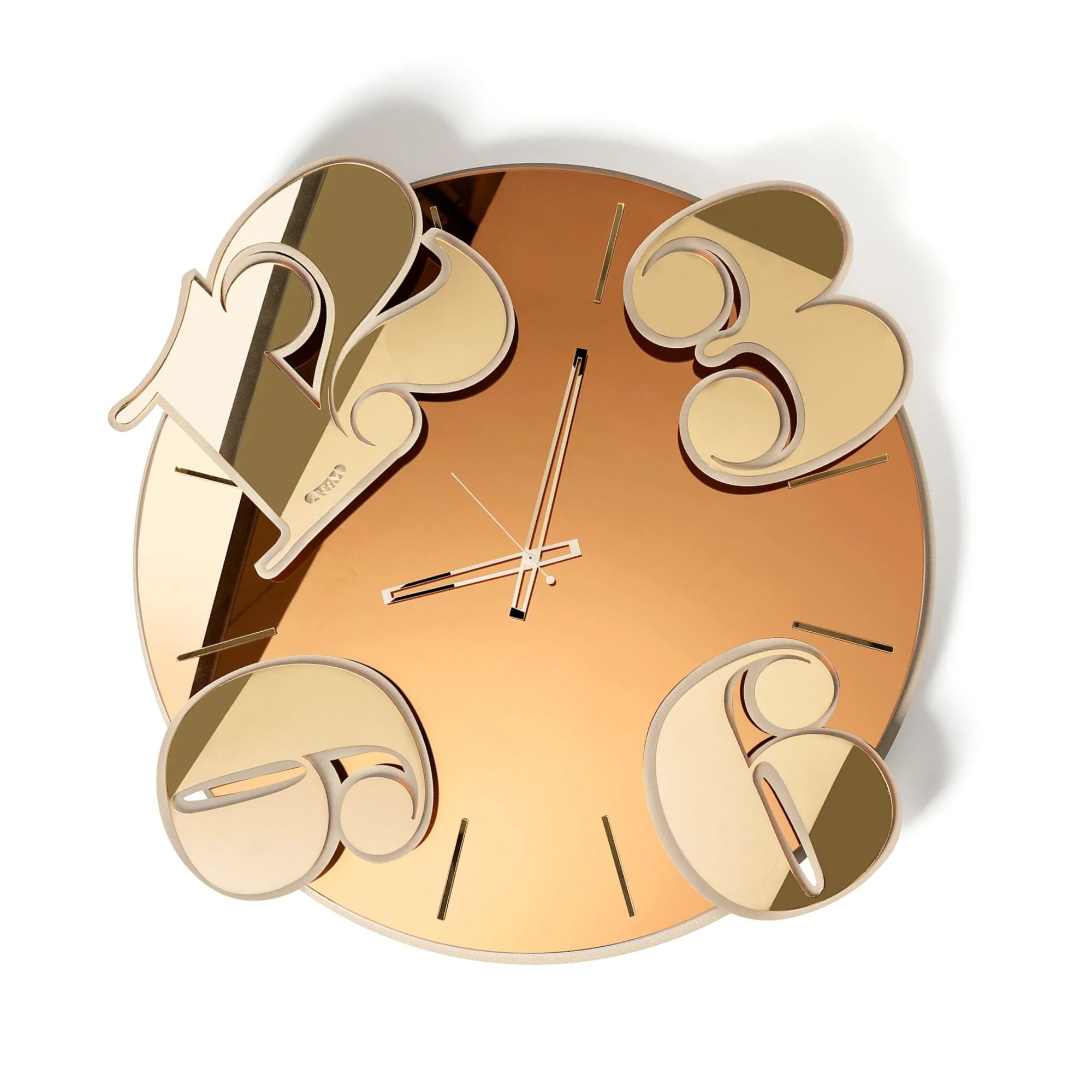 Orologio da parete Benguiat Beige-Ambra Arti E Mestieri