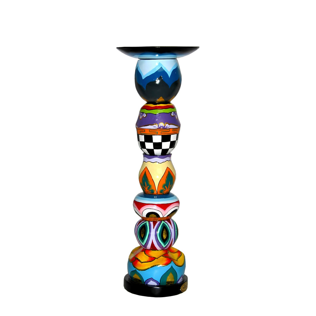Candeliere dipinto a mano 44 cm Tom`s Drag