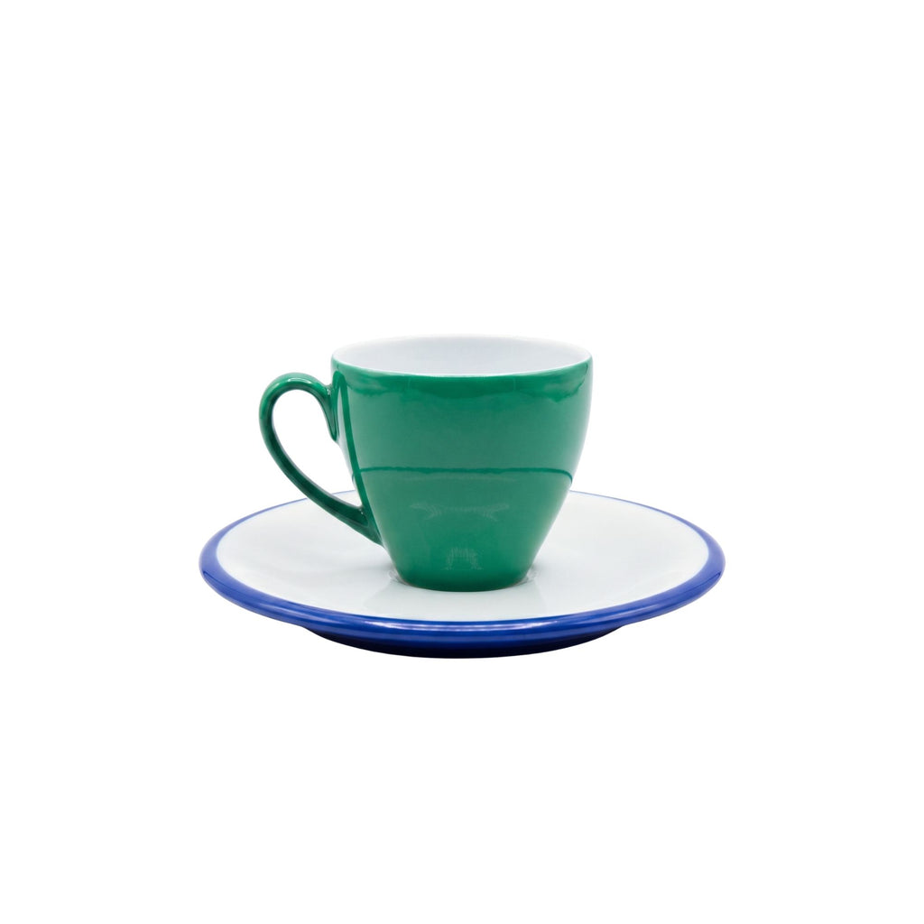Set 2 tazze caffè green Ginori 1735