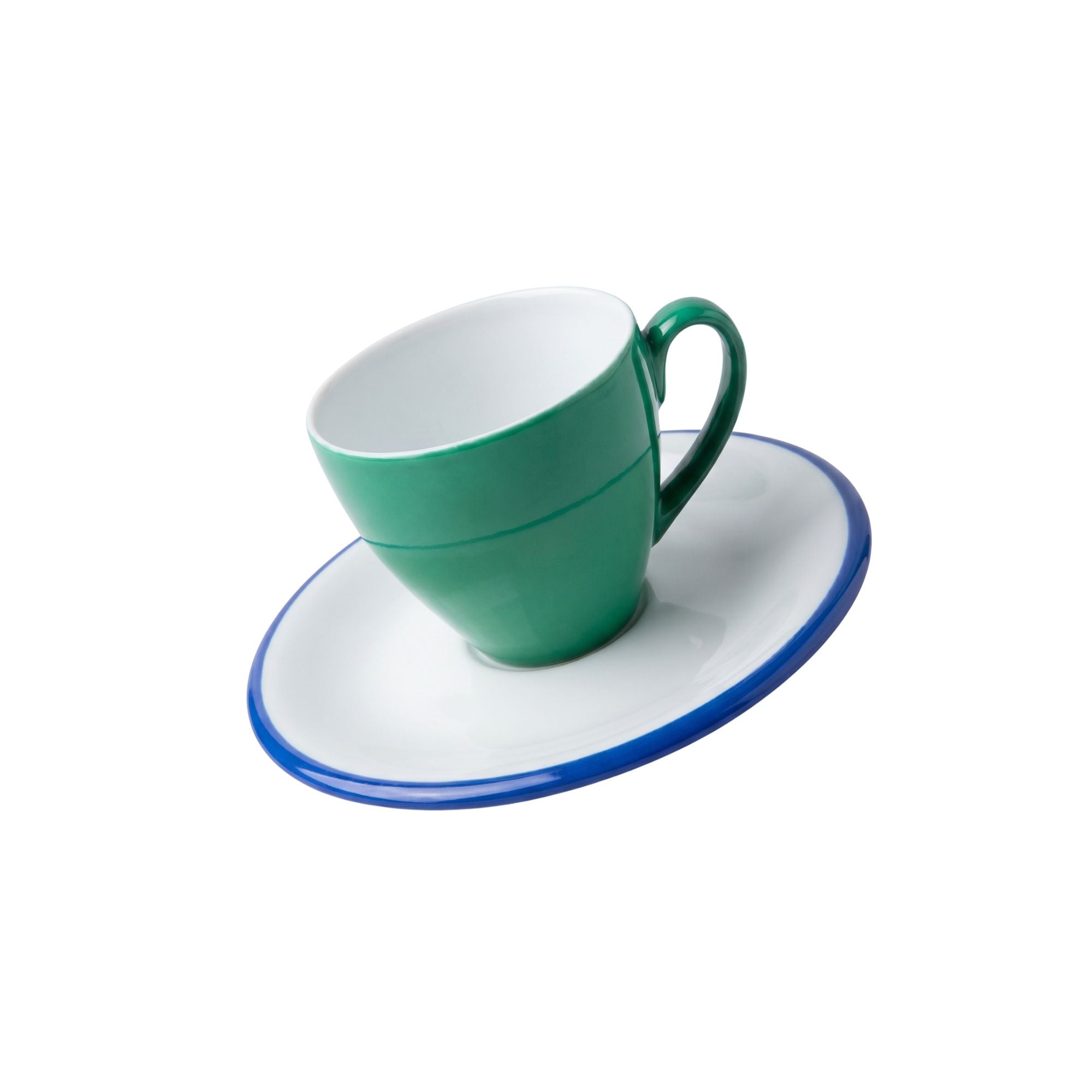 Set 2 tazze caffè green Ginori 1735