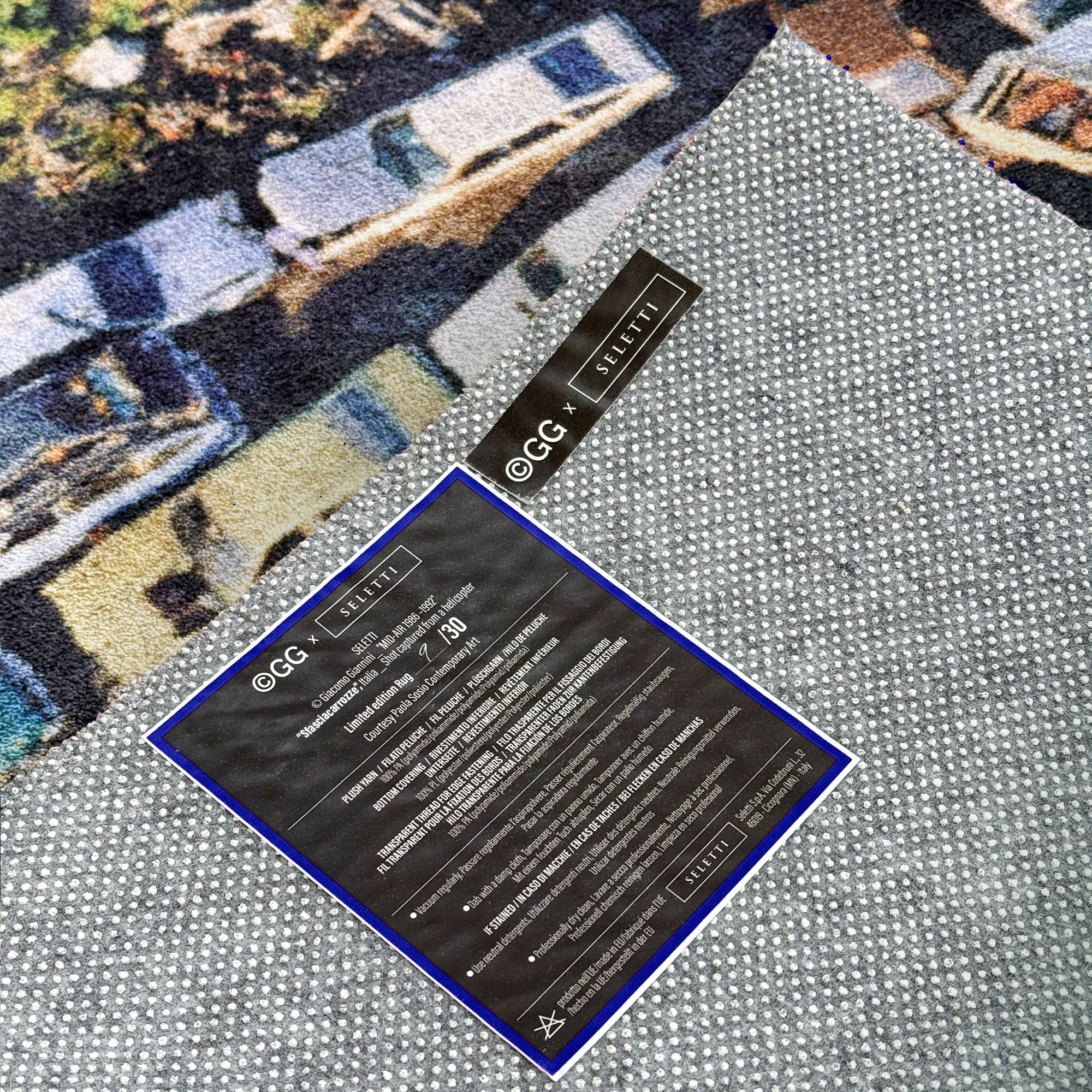 “Sfasciacarrozze” Limited edition Rug of 30 pcs + 1 p.a. ©GG x Seletti Seletti