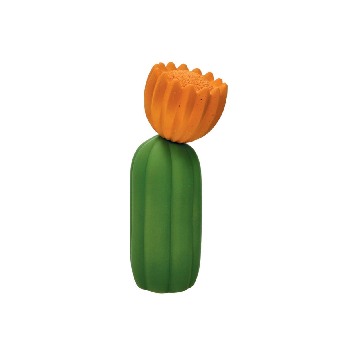 Lampada Cactus Verde Con Fiore Arancio Brandani