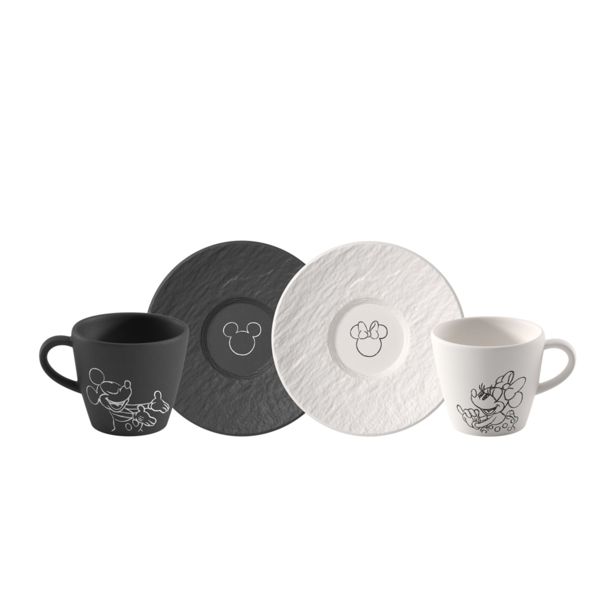 Manufacture - Mickey Mouse Tazzina da caffè con piattino Villeroy E Boch