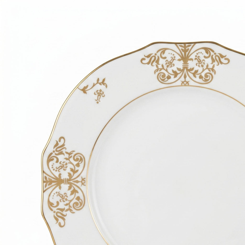 Piatto Duchessa oro 27 cm Ginori 1735