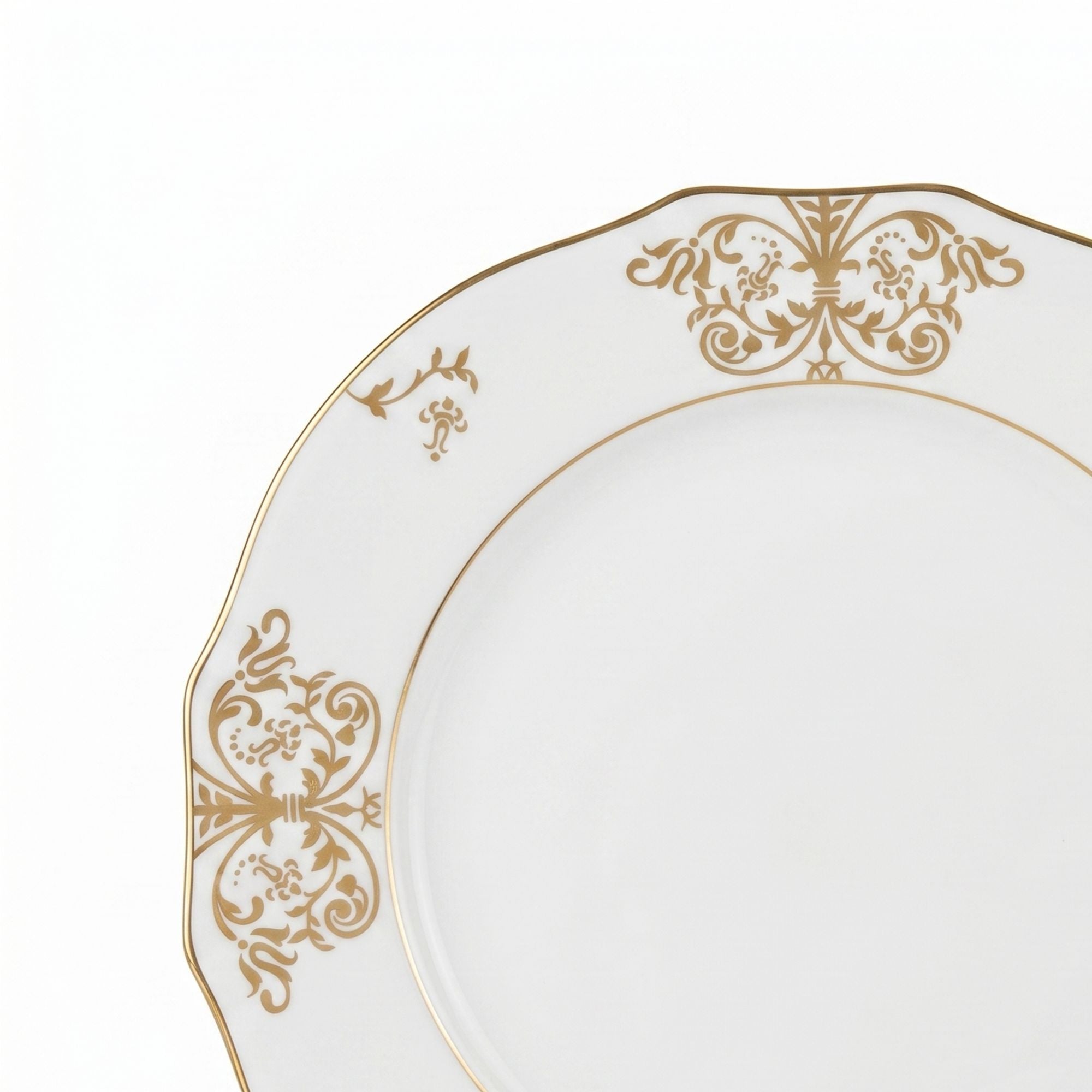 Piatto Duchessa oro 27 cm Ginori 1735