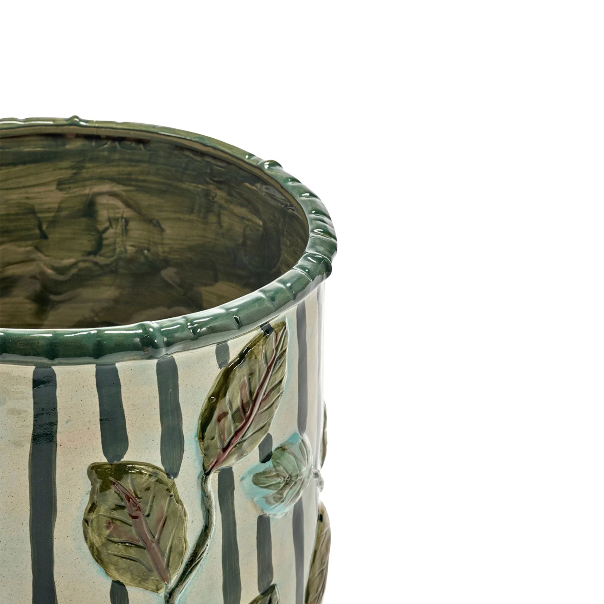 Flower Pot 11 Green Beige Serax